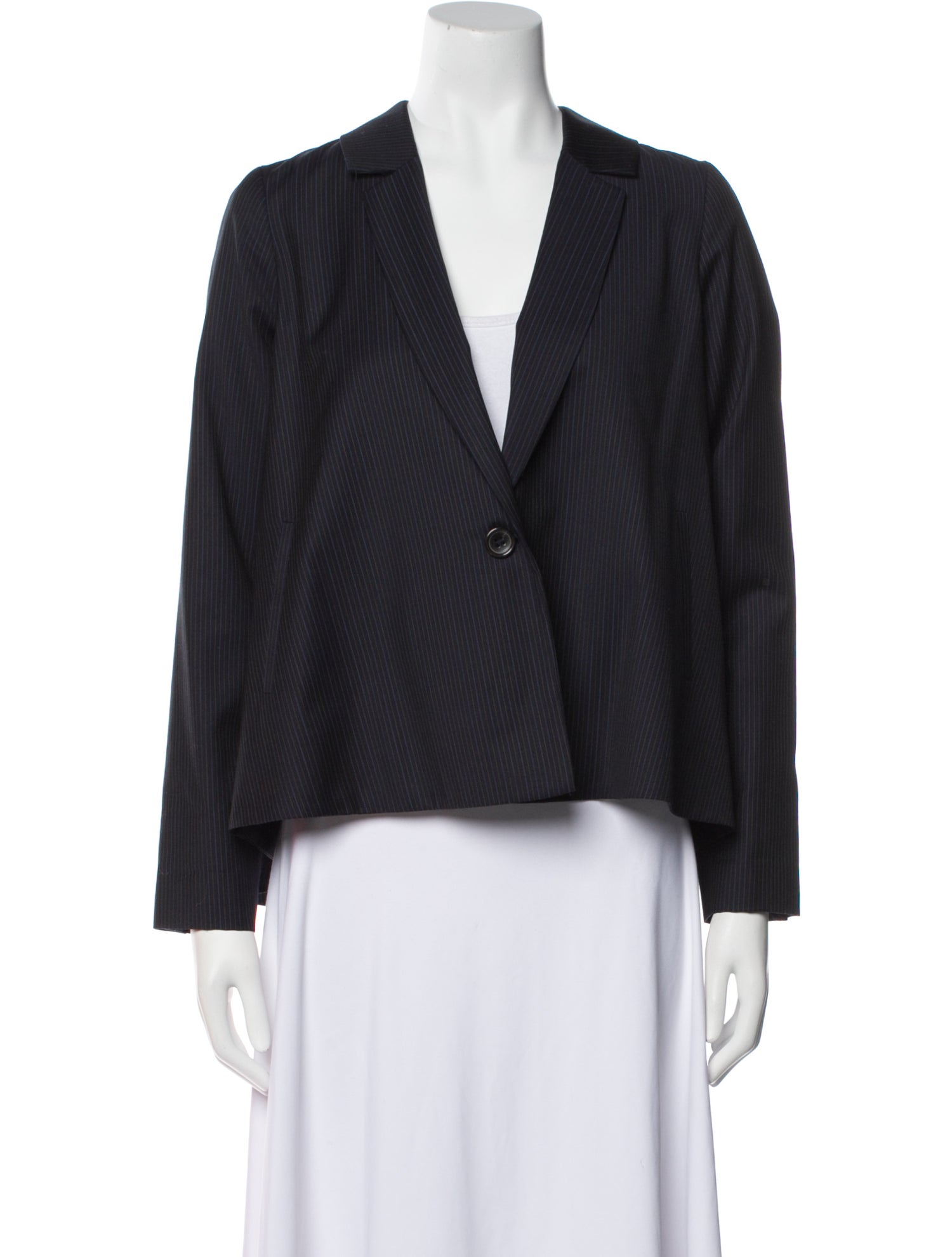 The Great Wool Striped Evening Jacket