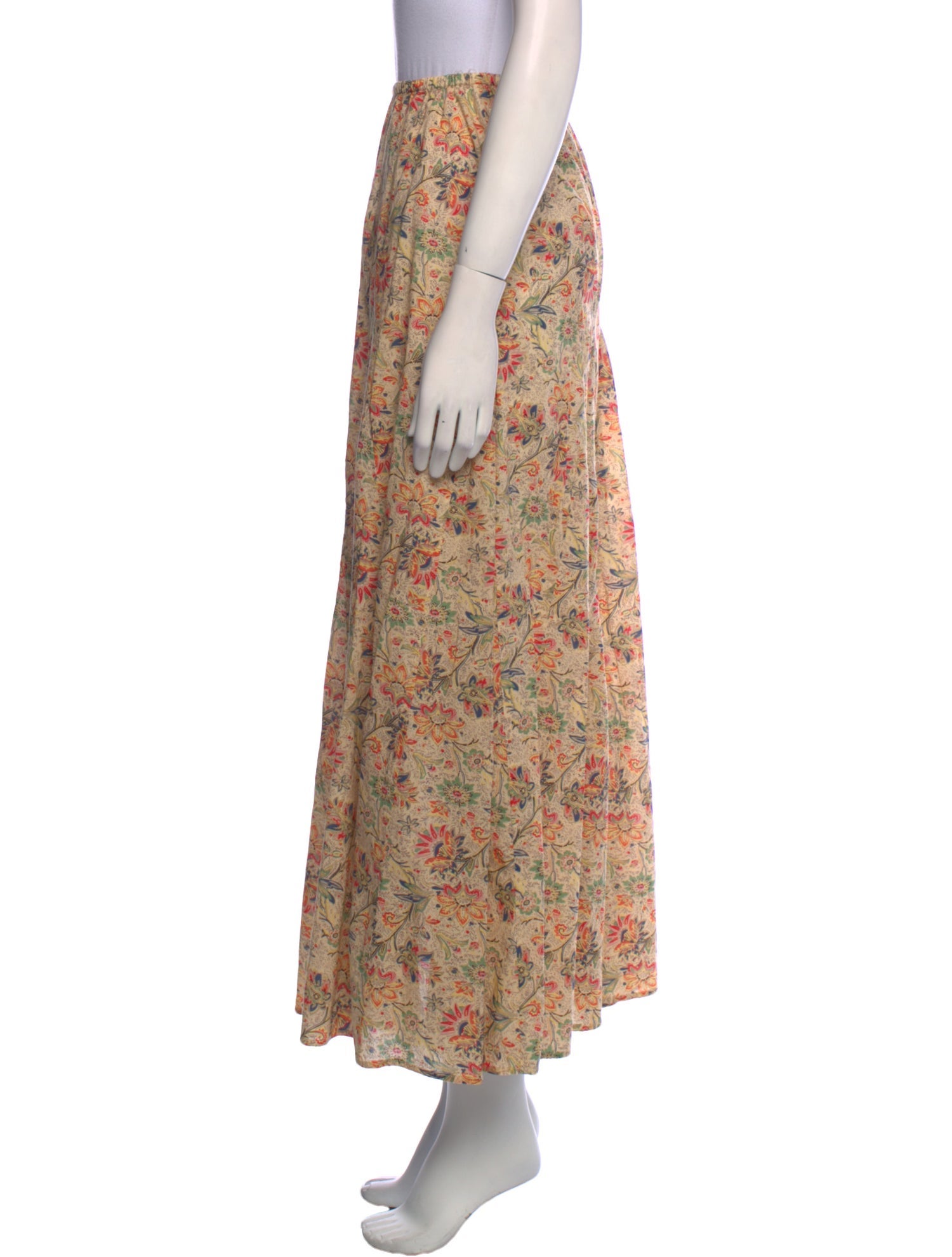 The Great Floral Print Midi Length Skirt