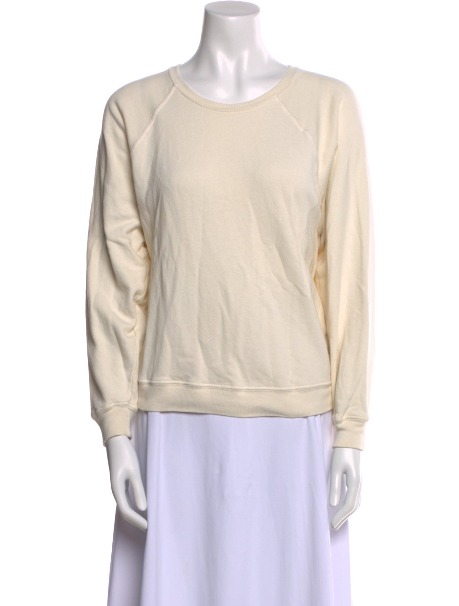 The Great Scoop Neck Long Sleeve Sweatshirt