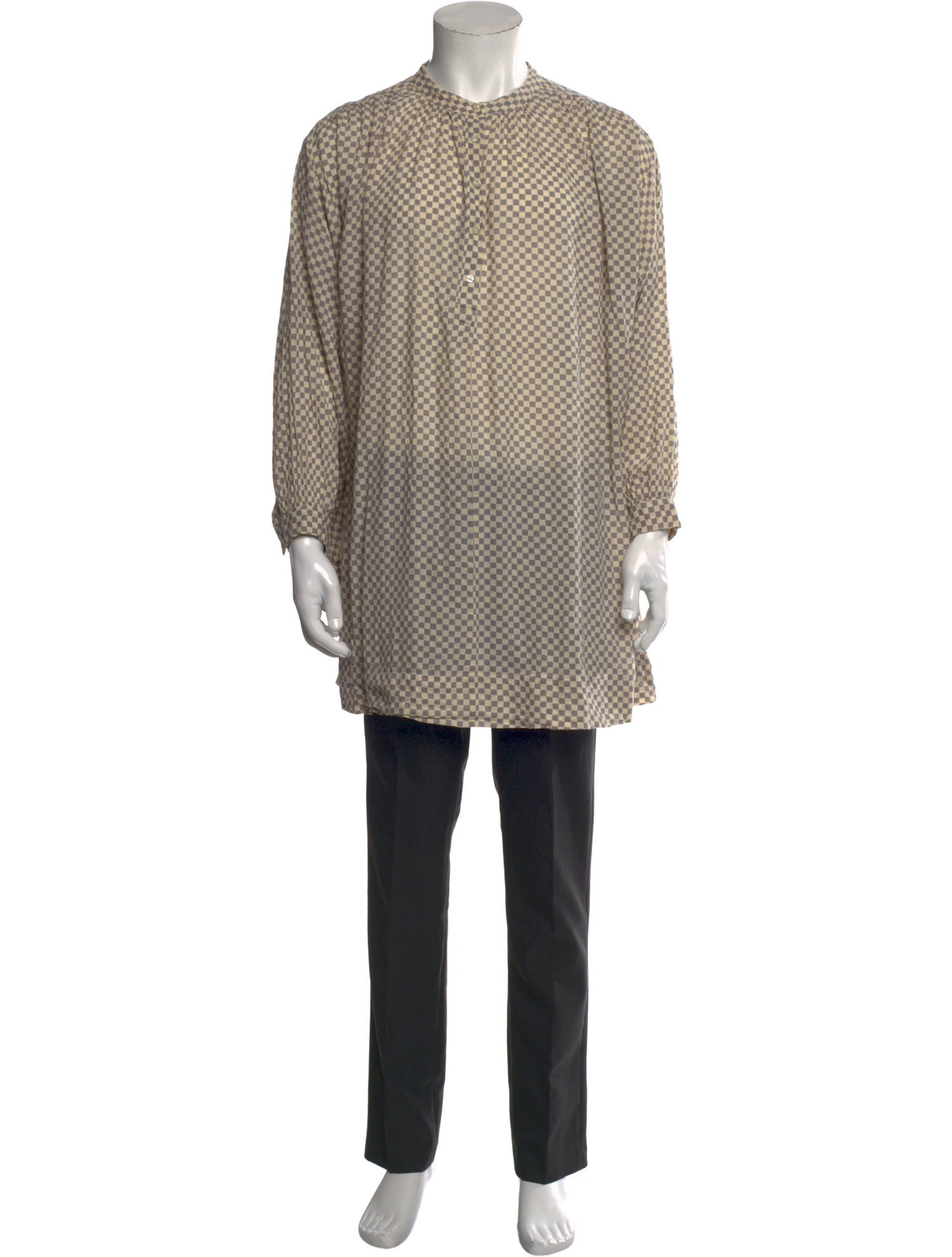 The Great Plaid Print Long Sleeve Shirt