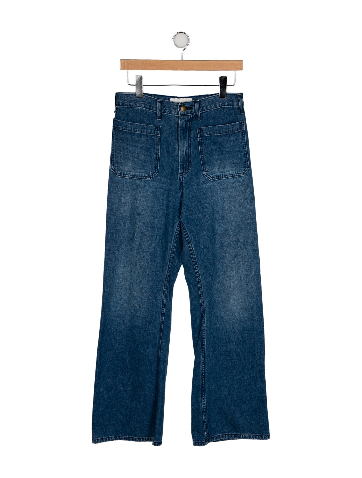 The Great High-Rise Wide Leg Jeans