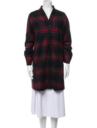 The Great Plaid Print Coat