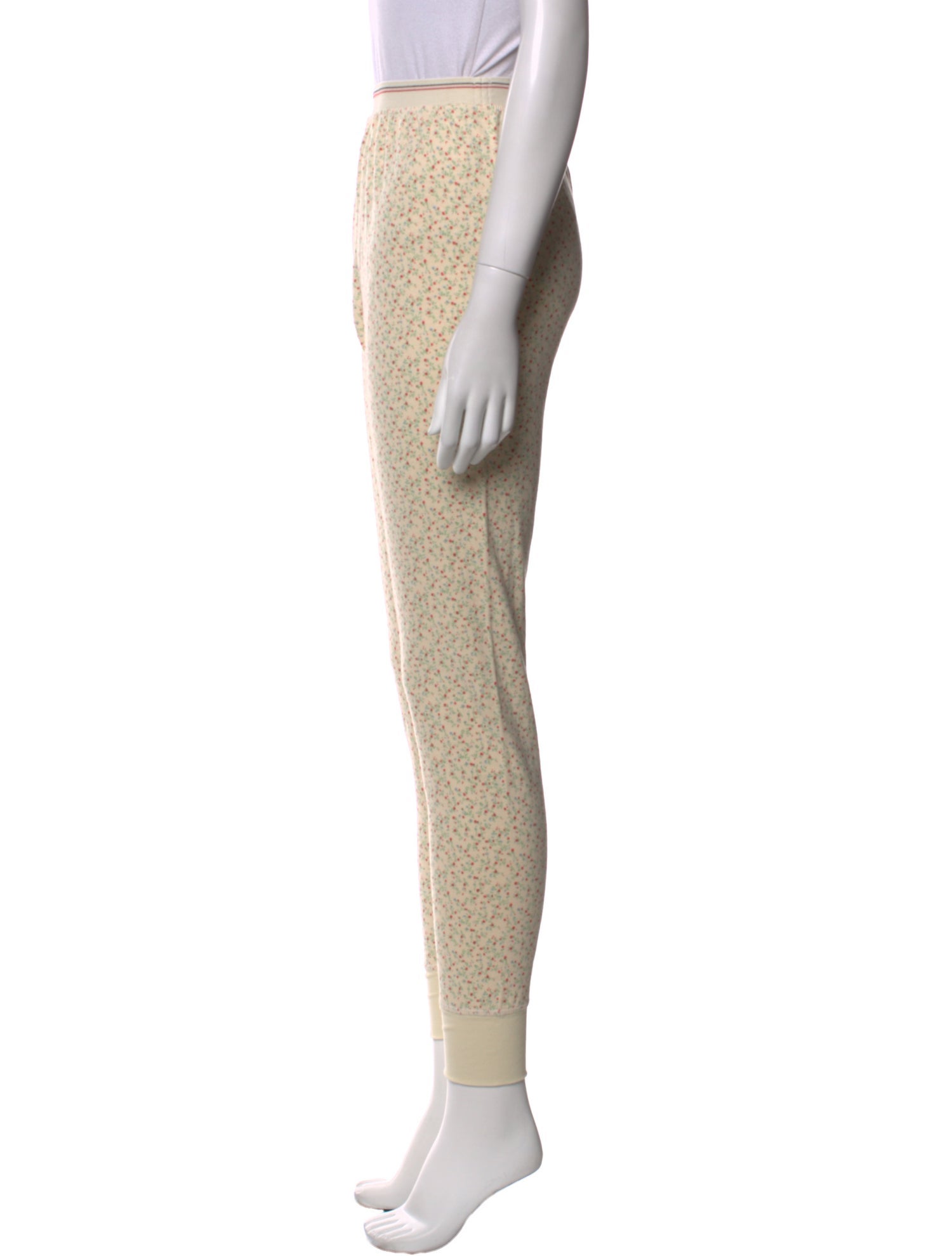 The Great Floral Print Skinny Leg Pants