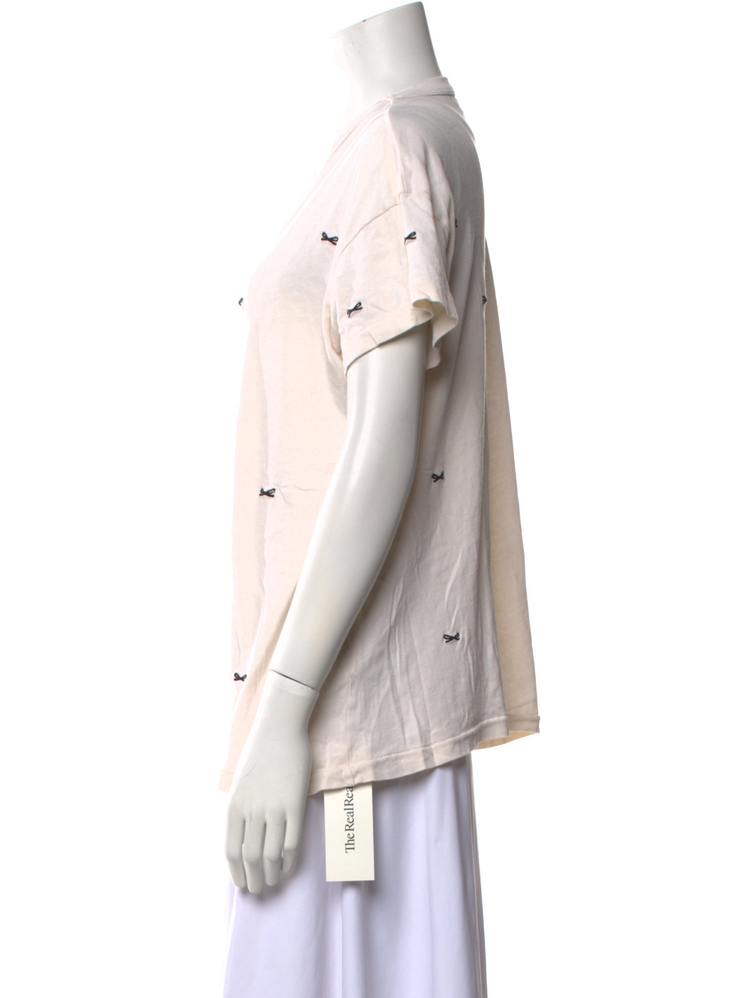 The Great Scoop Neck Short Sleeve T-Shirt