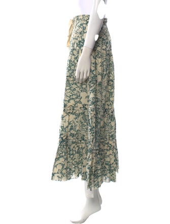 The Great Floral Print Midi Length Skirt