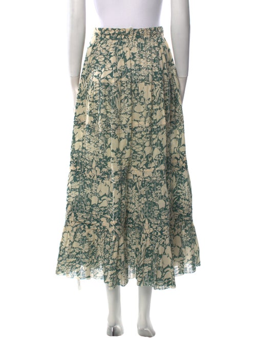 The Great Floral Print Midi Length Skirt