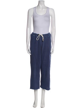 The Great Raw-Edge Trim Pant Set