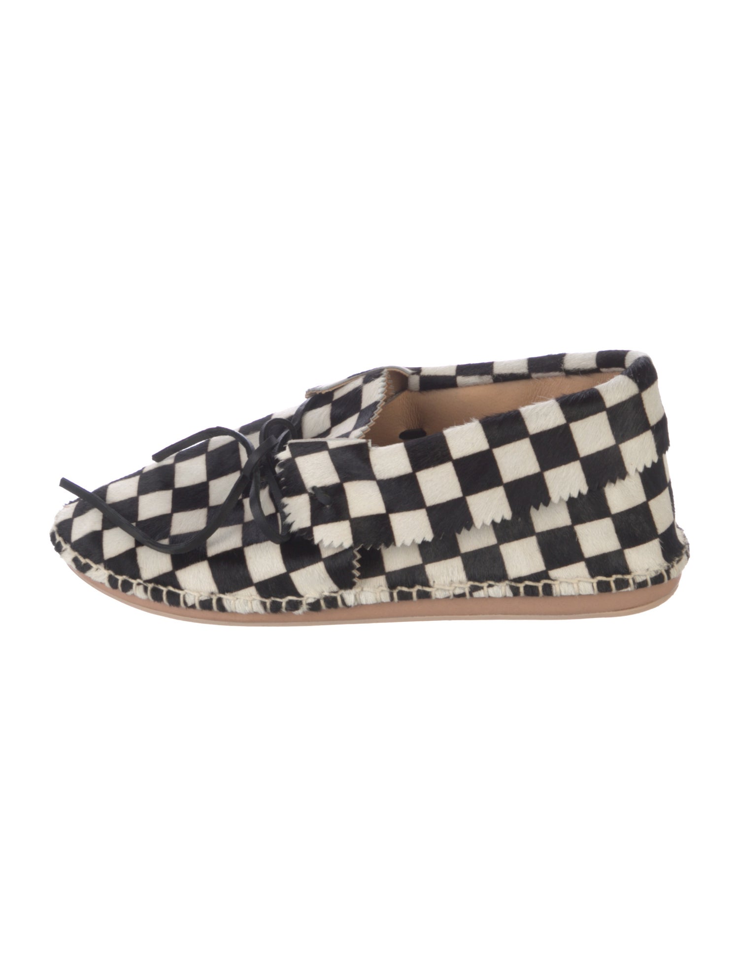 The Great Calf Hair Printed Espadrilles