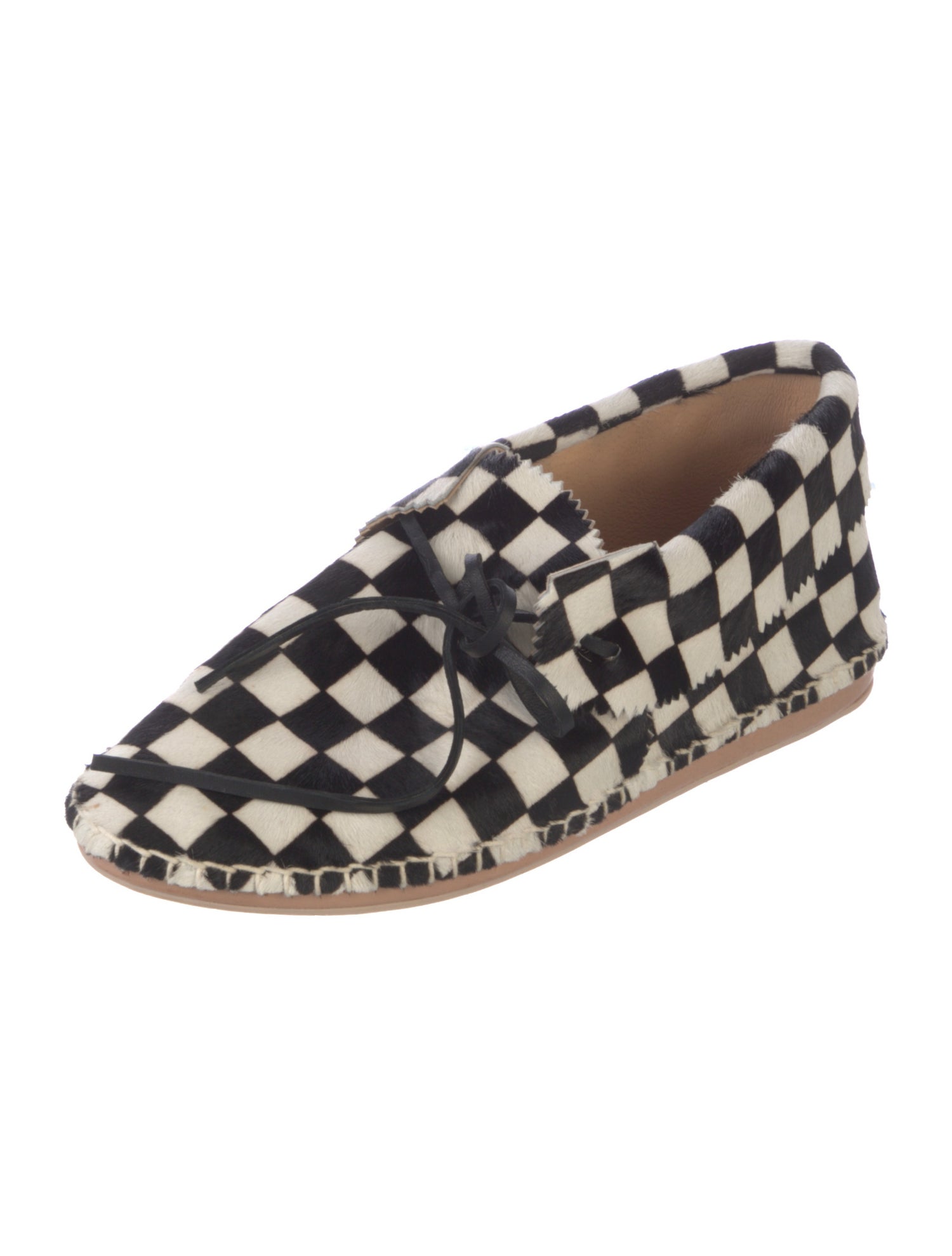 The Great Calf Hair Printed Espadrilles