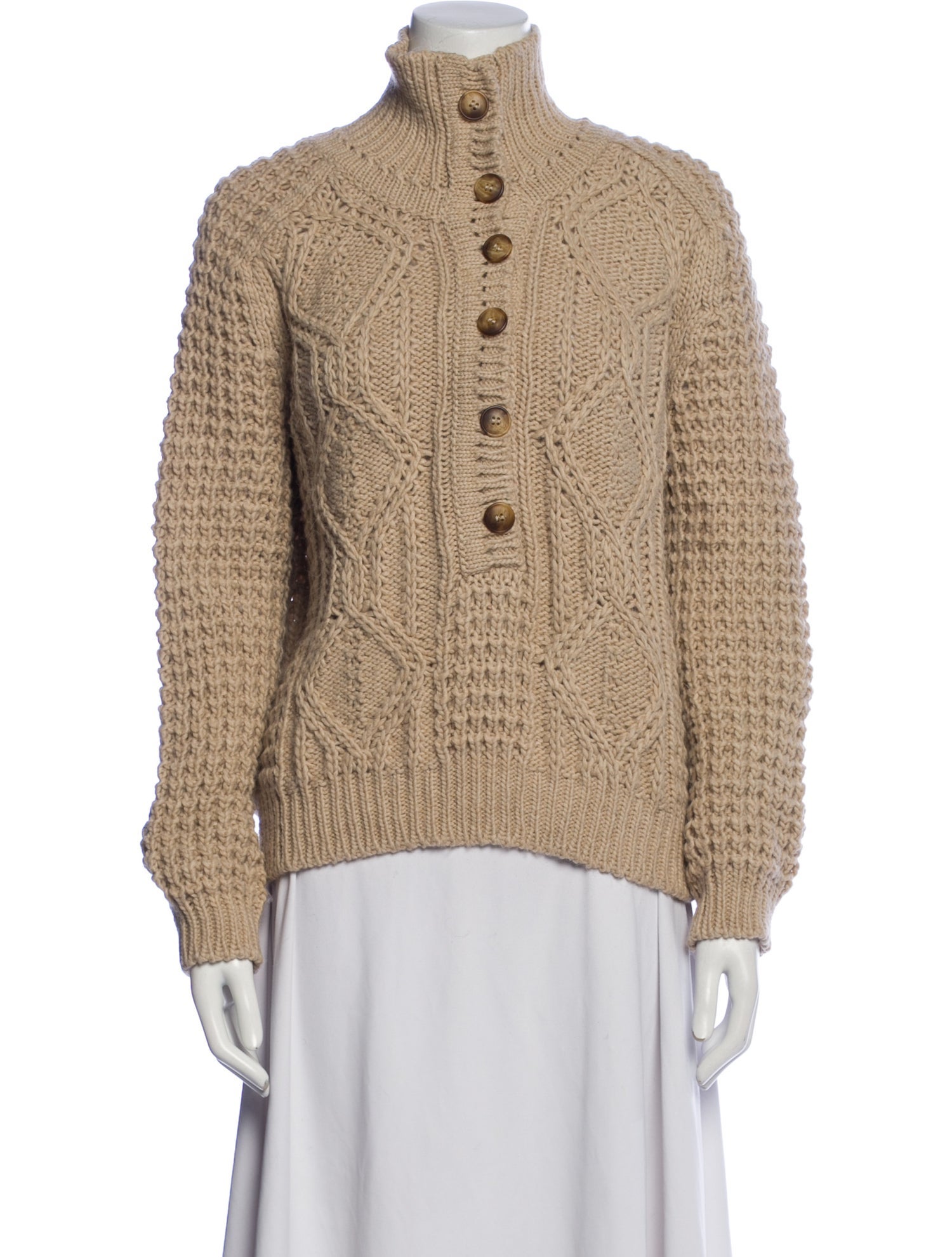 The Great Mock Neck Sweater