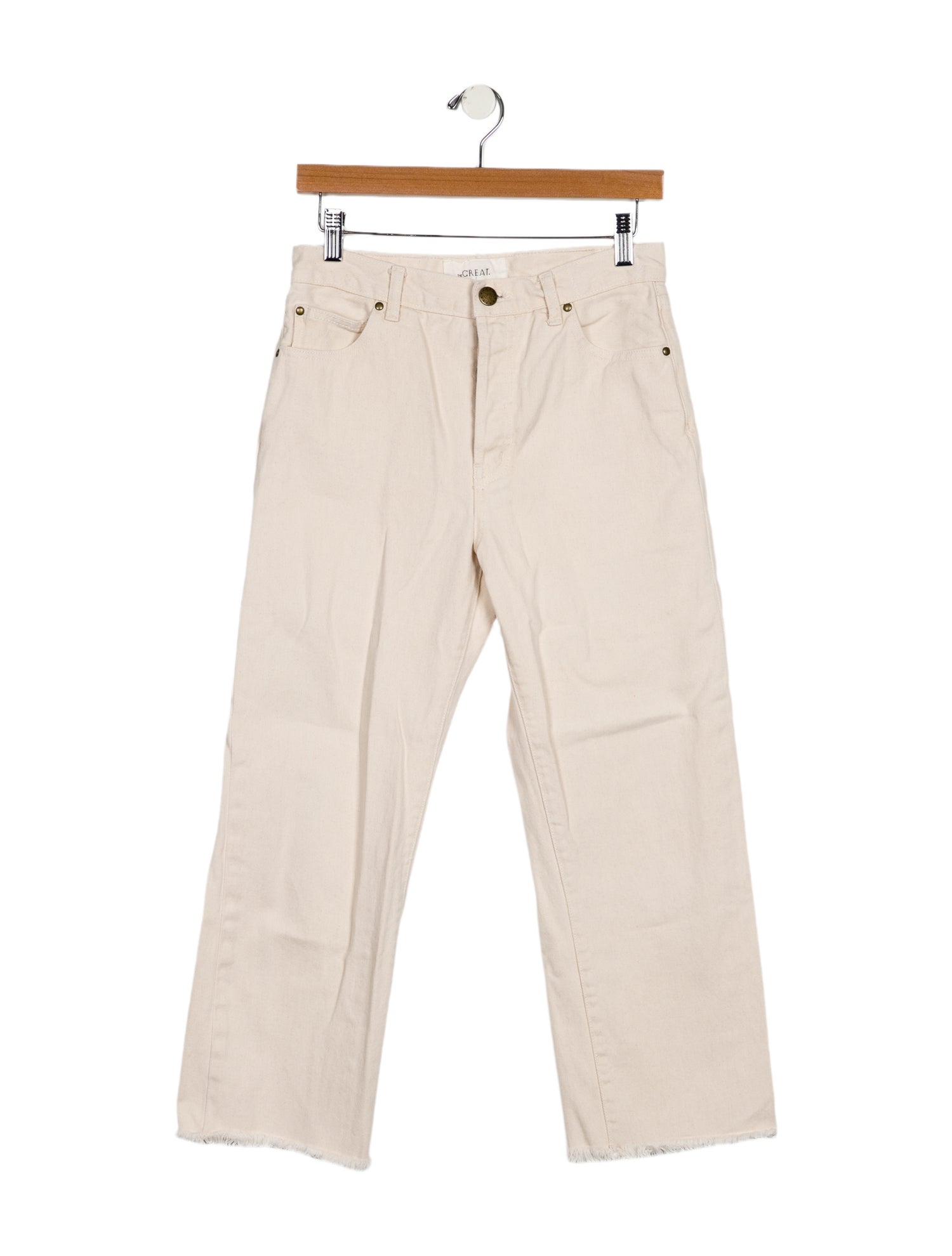 The Great High-Rise Straight Leg Jeans