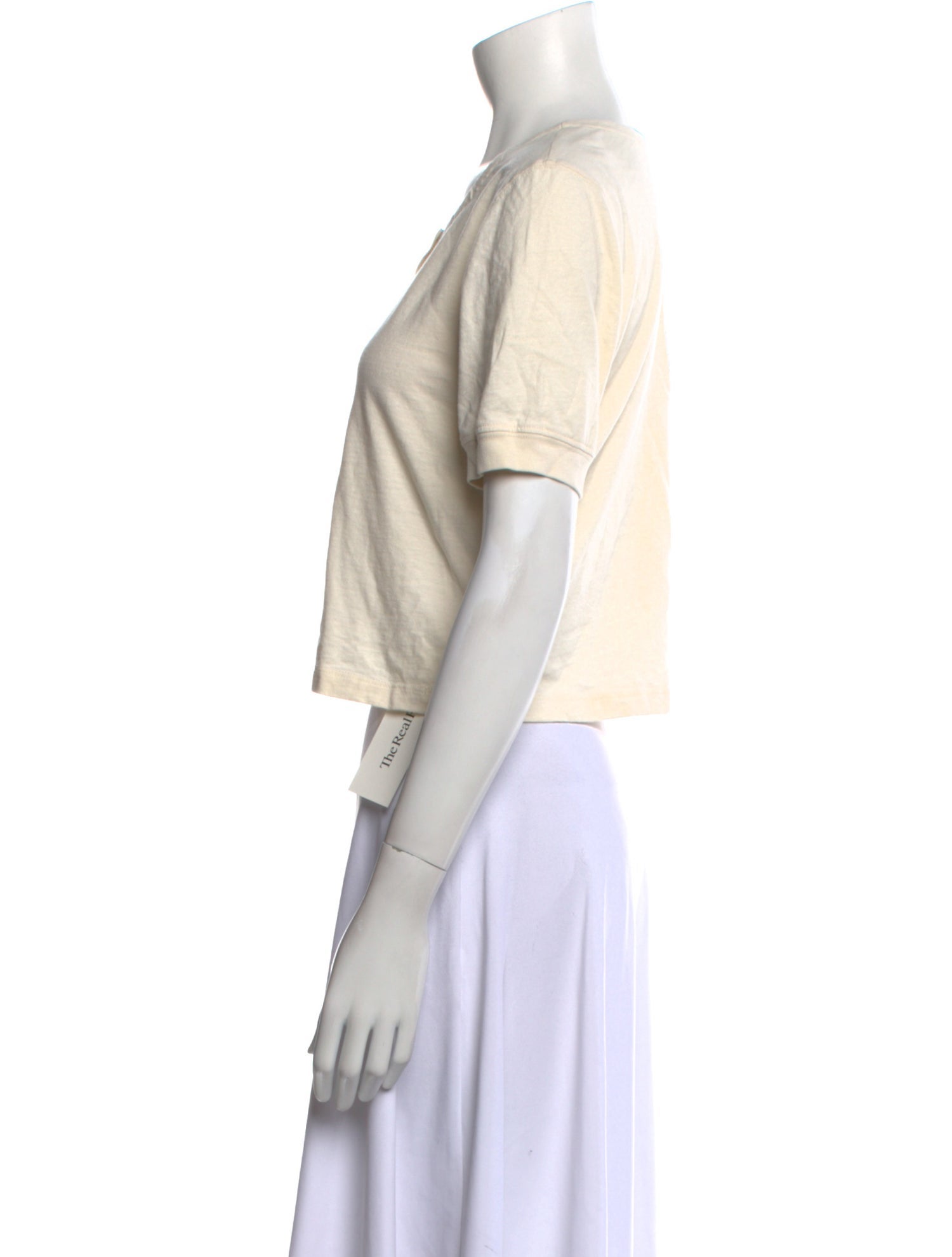 The Great Crew Neck Short Sleeve Crop Top