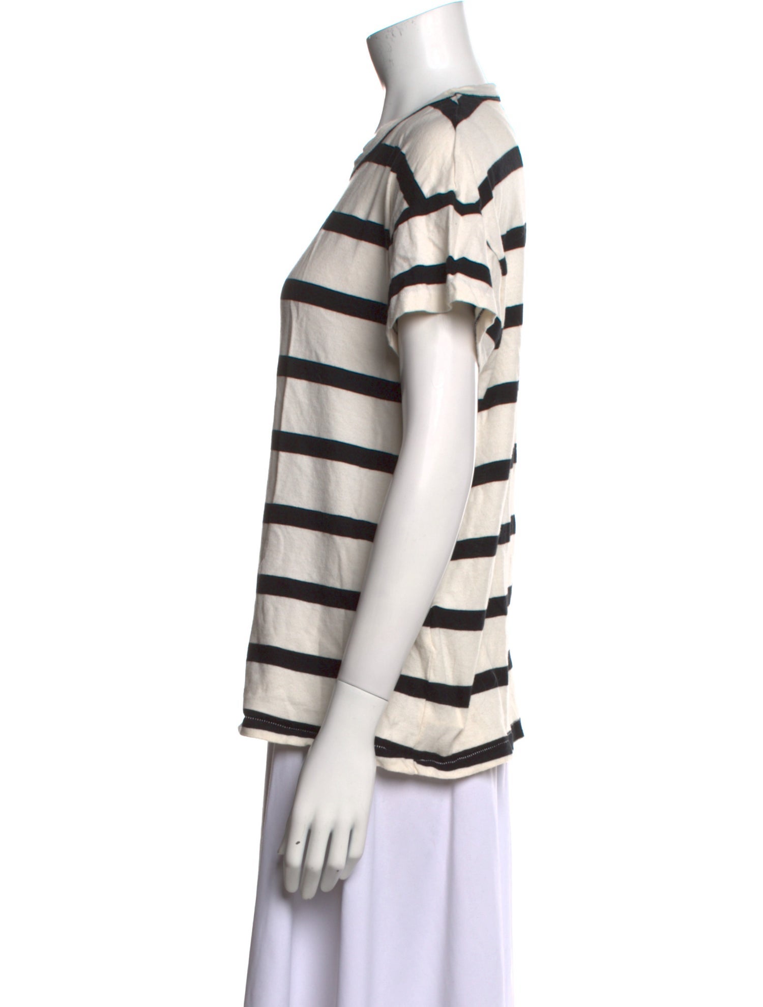 The Great Striped Crew Neck T-Shirt