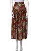 The Great Floral Print Midi Length Skirt