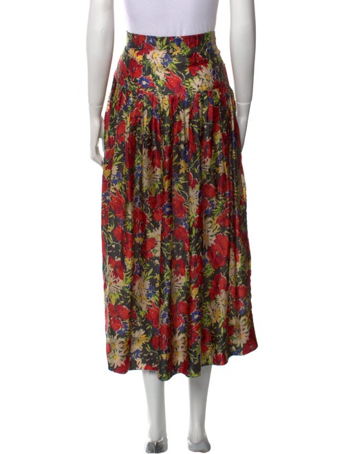 The Great Floral Print Midi Length Skirt
