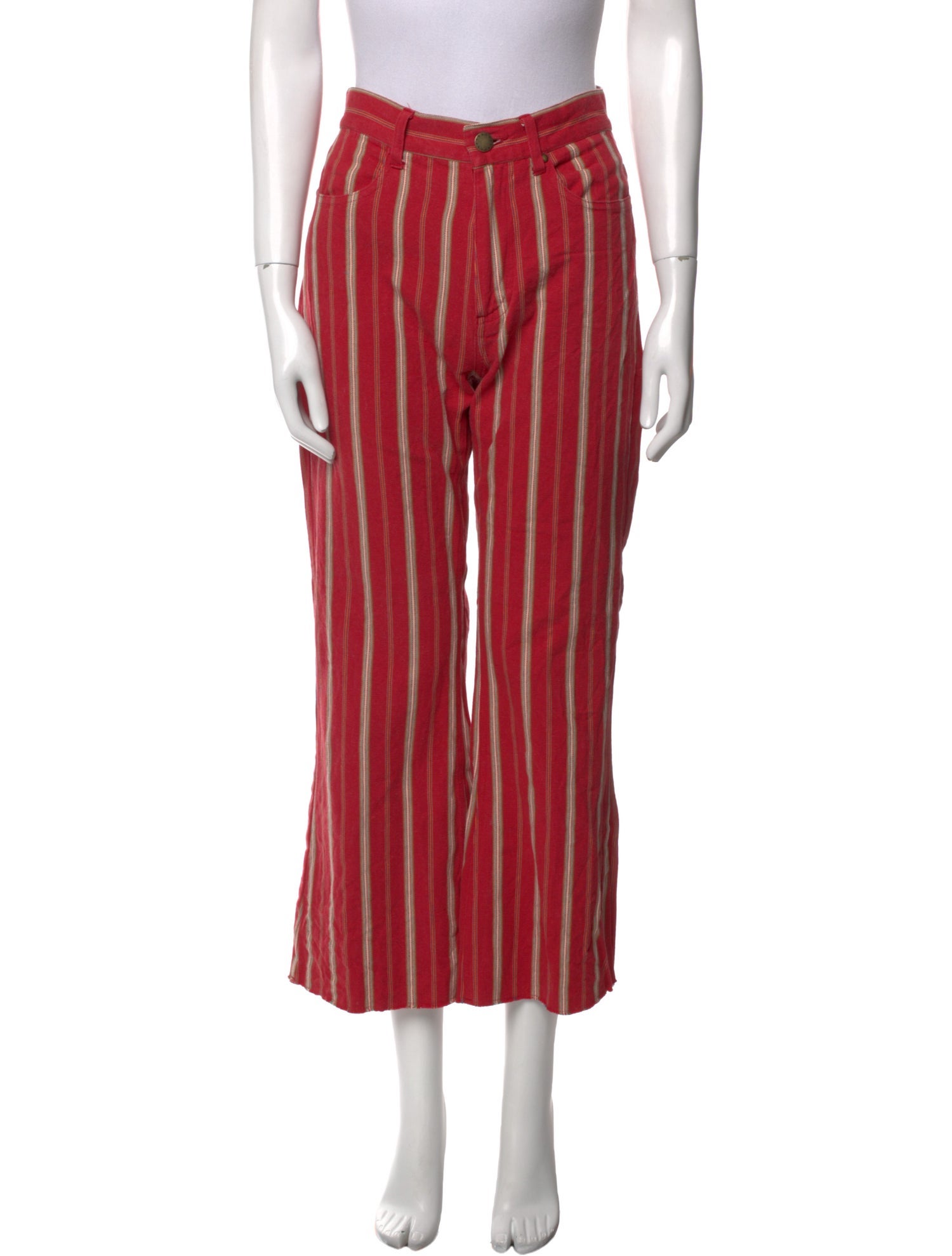 The Great Striped Wide Leg Pants