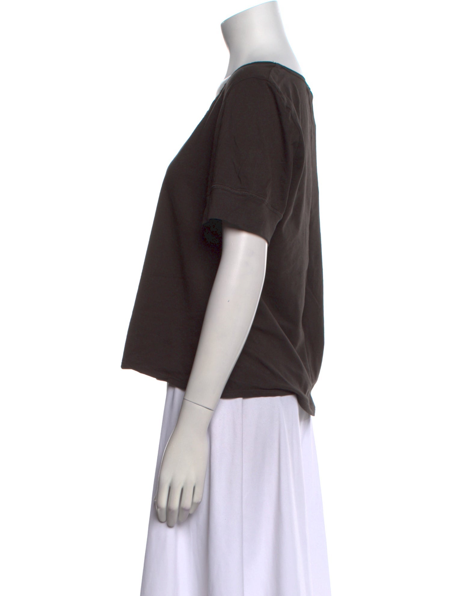 The Great Scoop Neck Short Sleeve T-Shirt