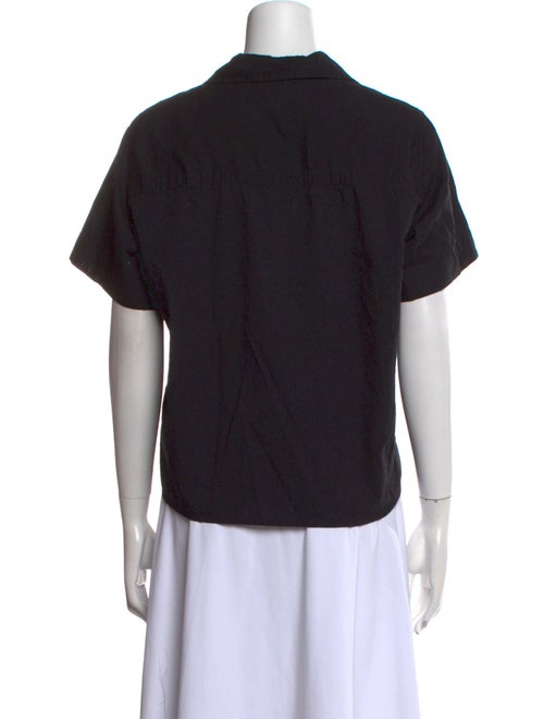 The Great Short Sleeve Button-Up Top