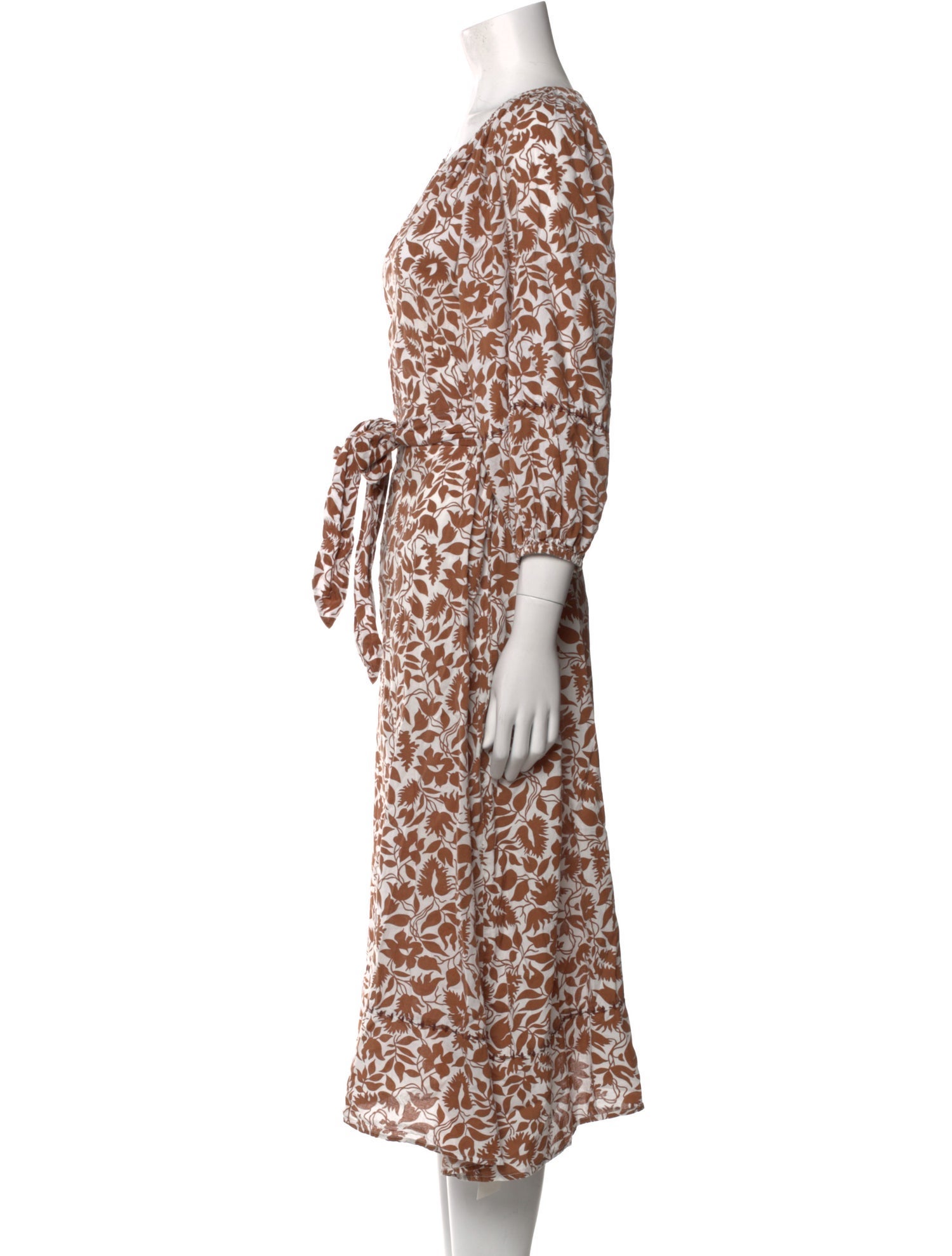The Great Printed Midi Length Dress