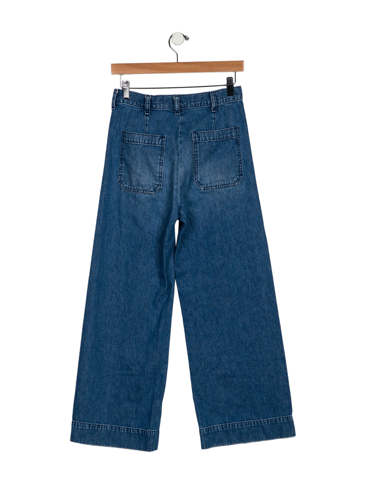 The Great High-Rise Wide Leg Jeans