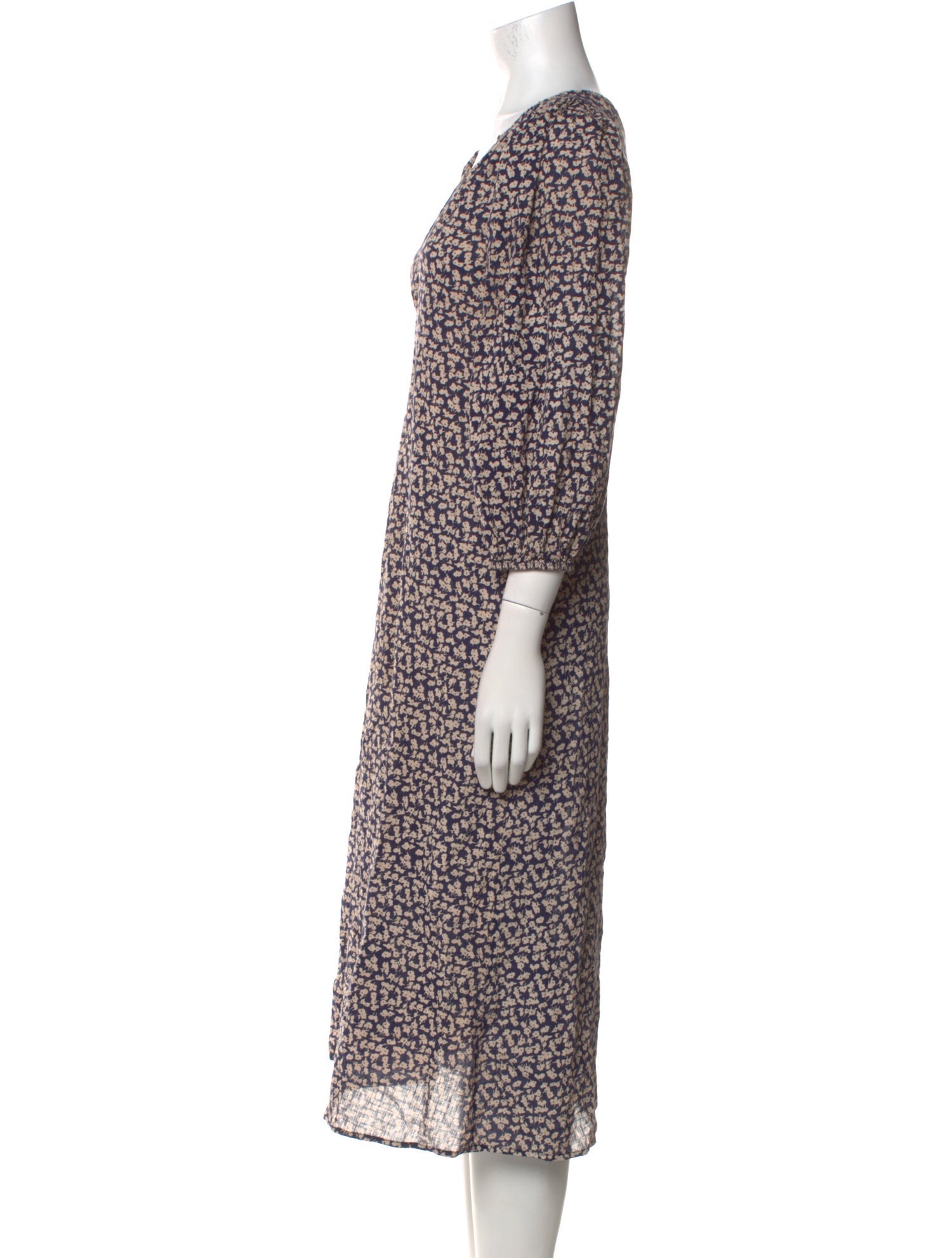 The Great Printed Midi Length Dress