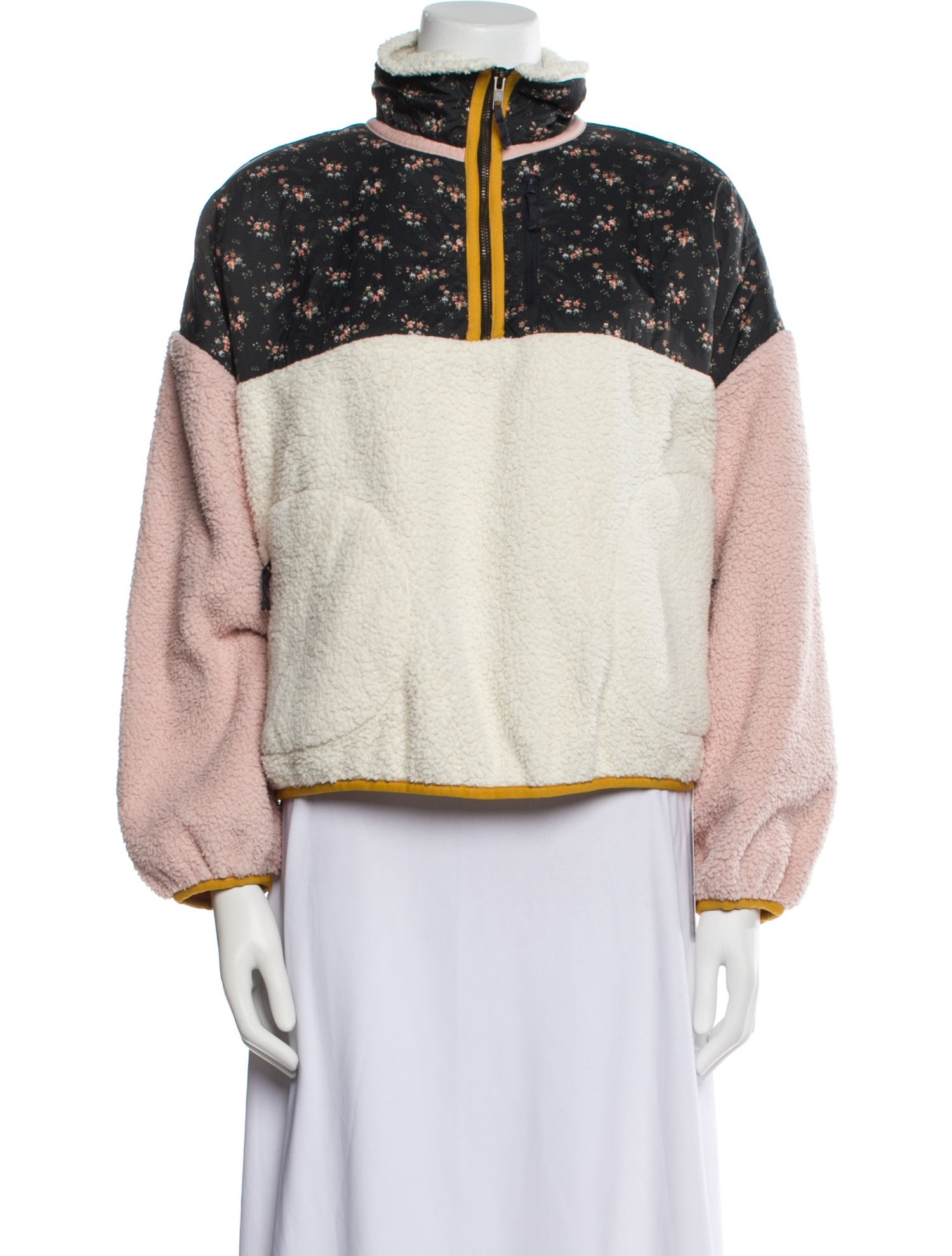 The Great Printed Faux Fur Jacket