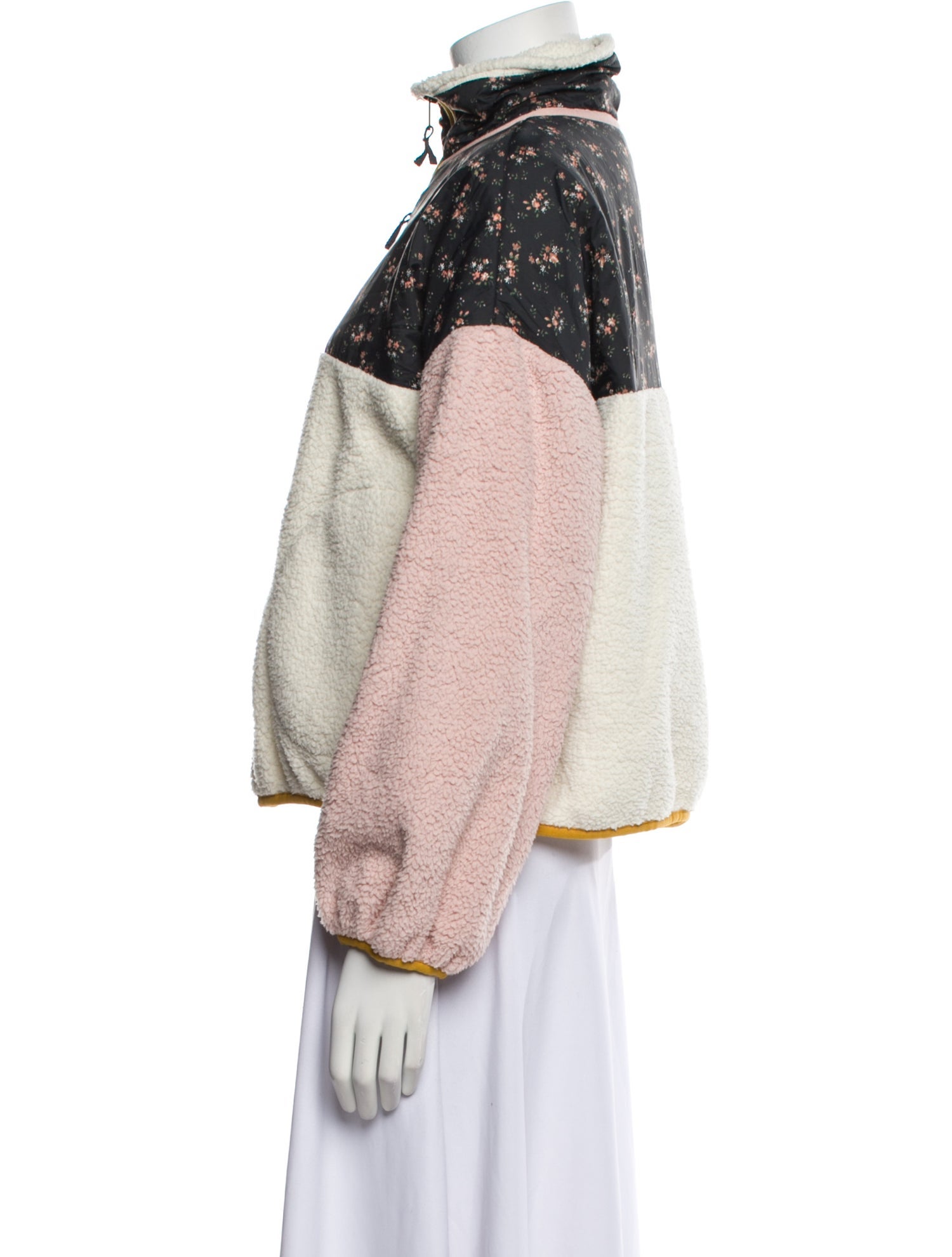 The Great Printed Faux Fur Jacket