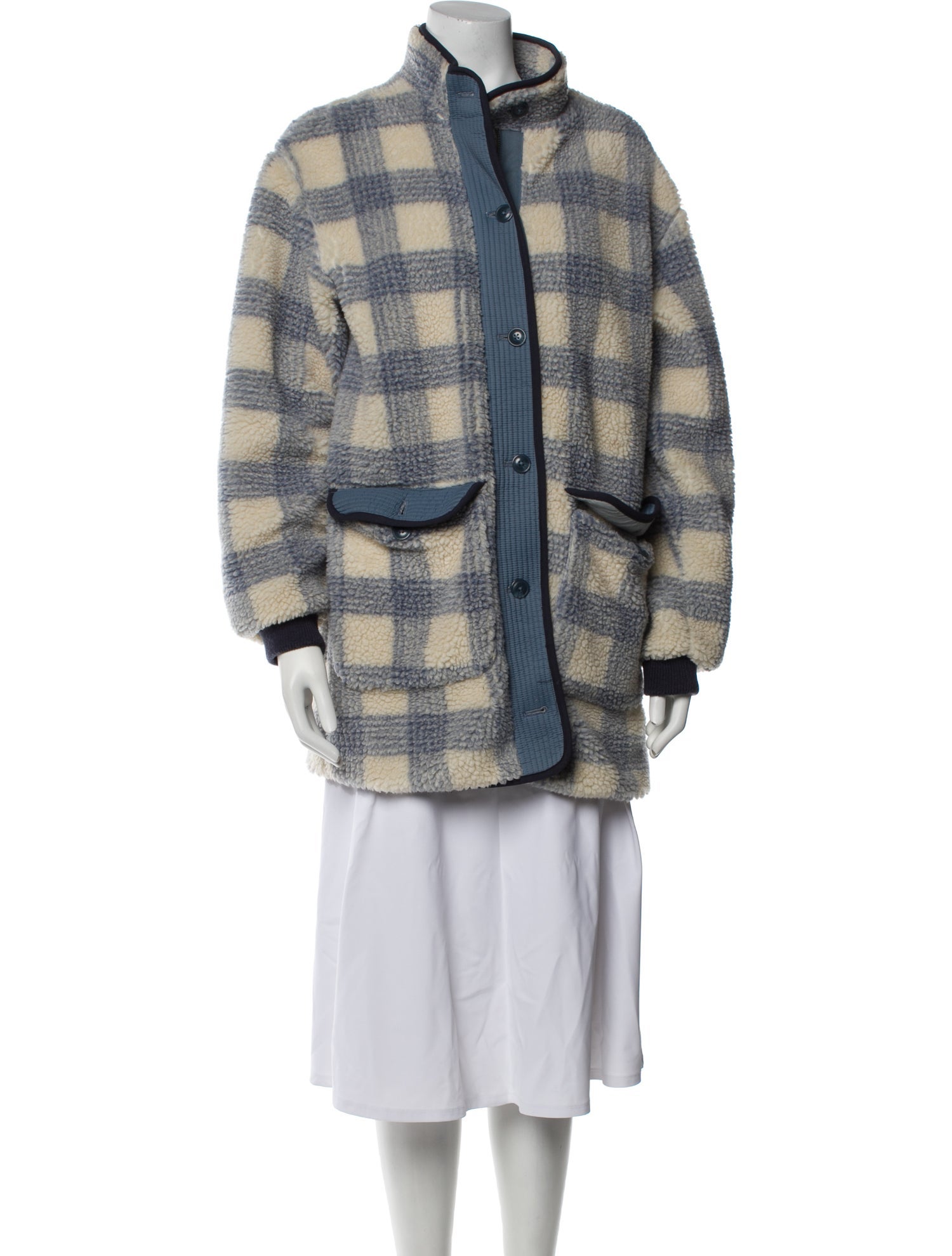 The Great Plaid Print Coat