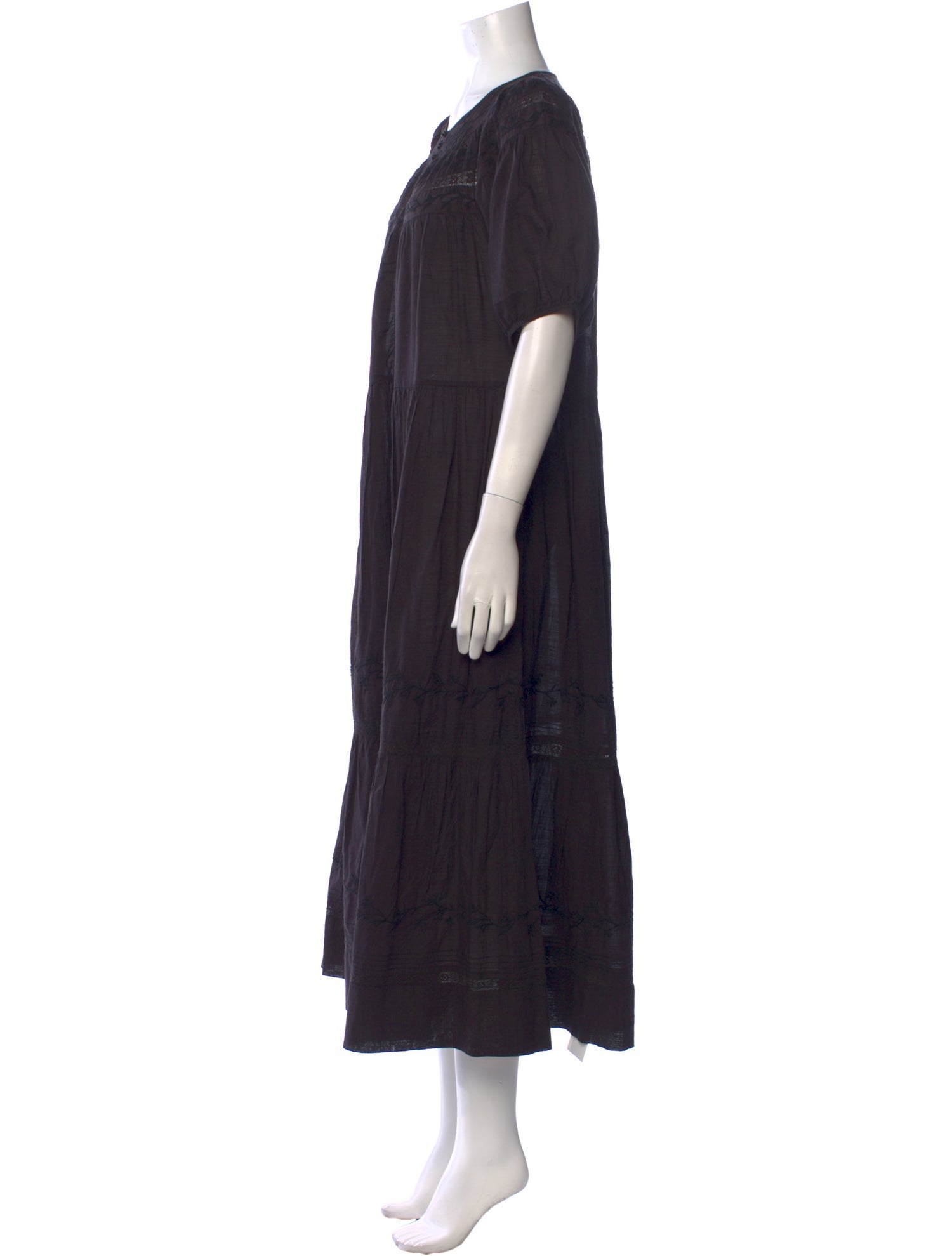 The Great Crew Neck Long Dress