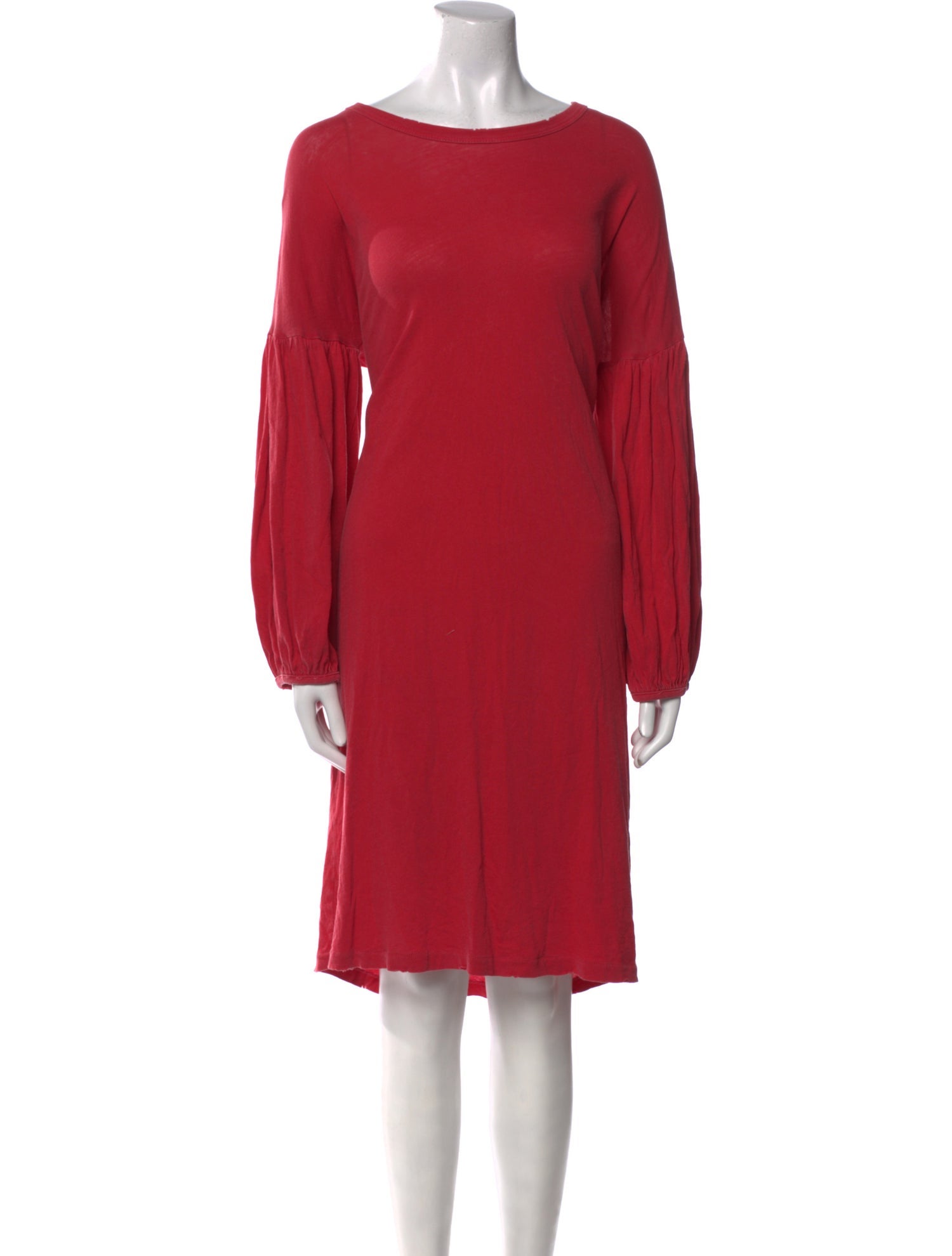 The Great Bateau Neckline Knee-Length Dress