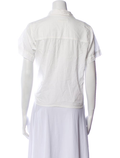 The Great Short Sleeve Button-Up Top