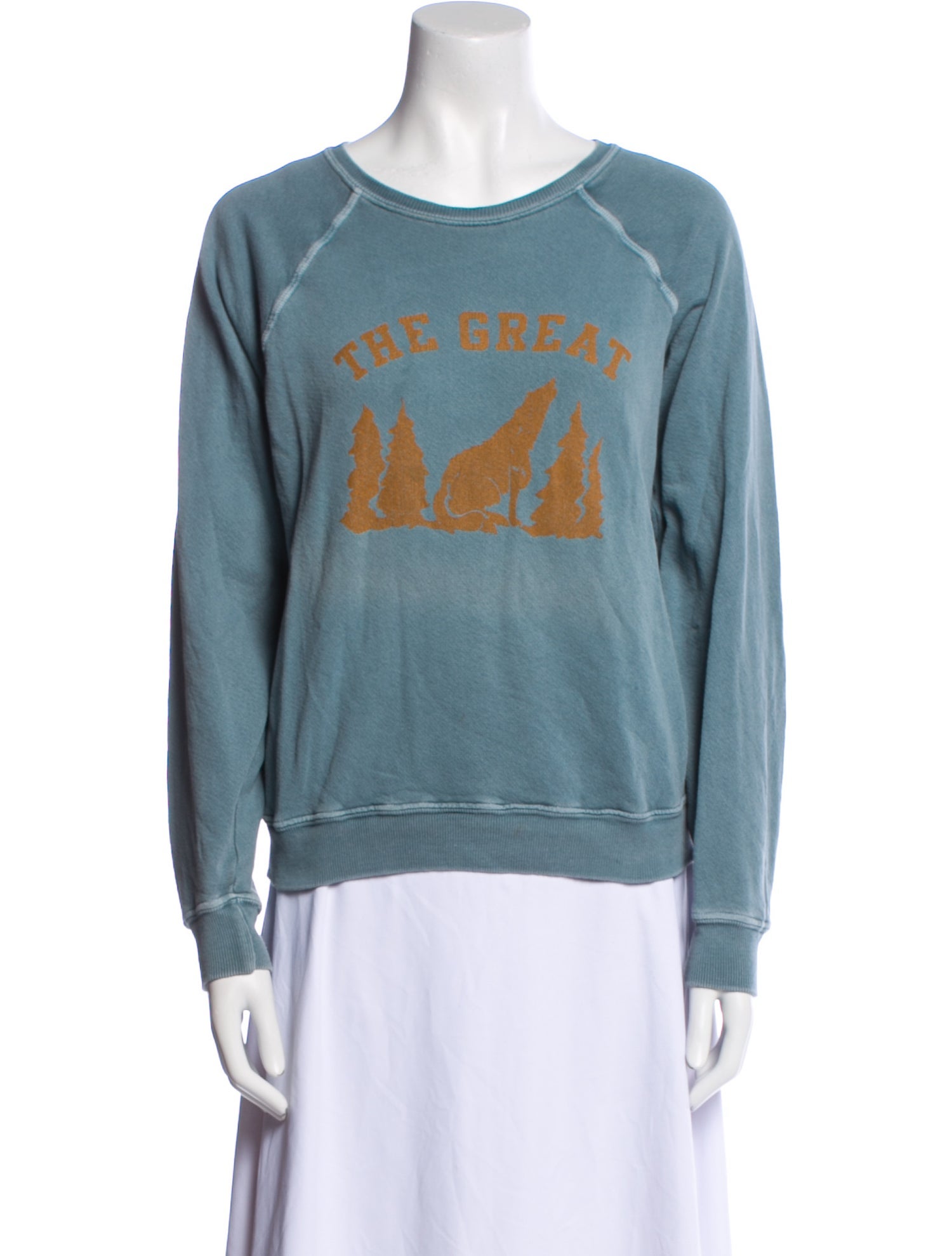 The Great Graphic Print Crew Neck Sweatshirt