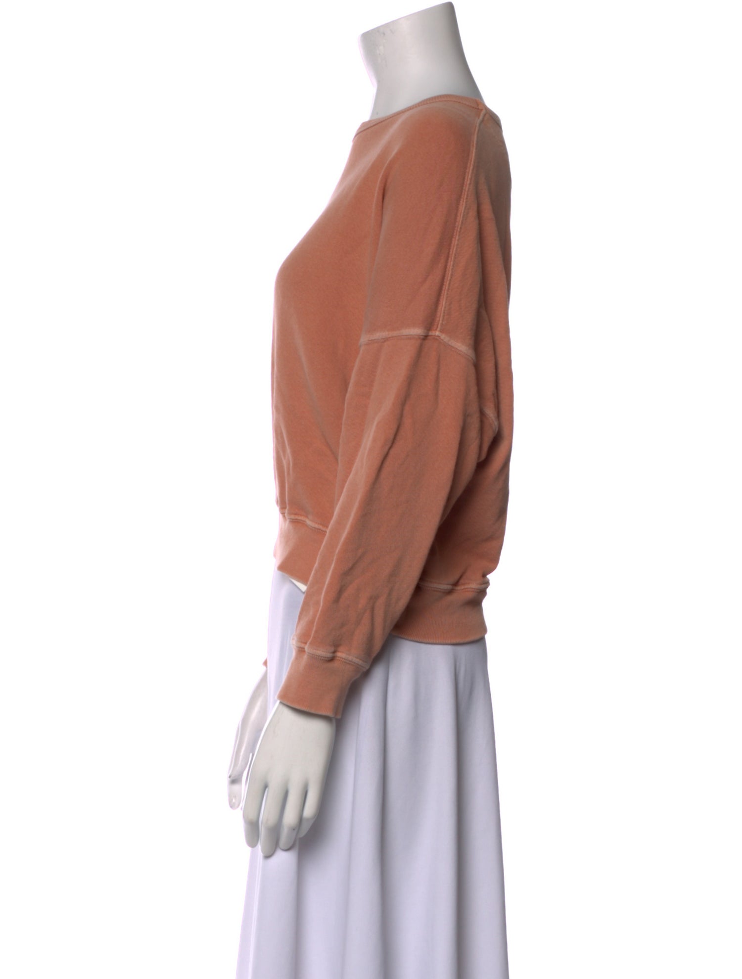 The Great Scoop Neck Long Sleeve Sweatshirt