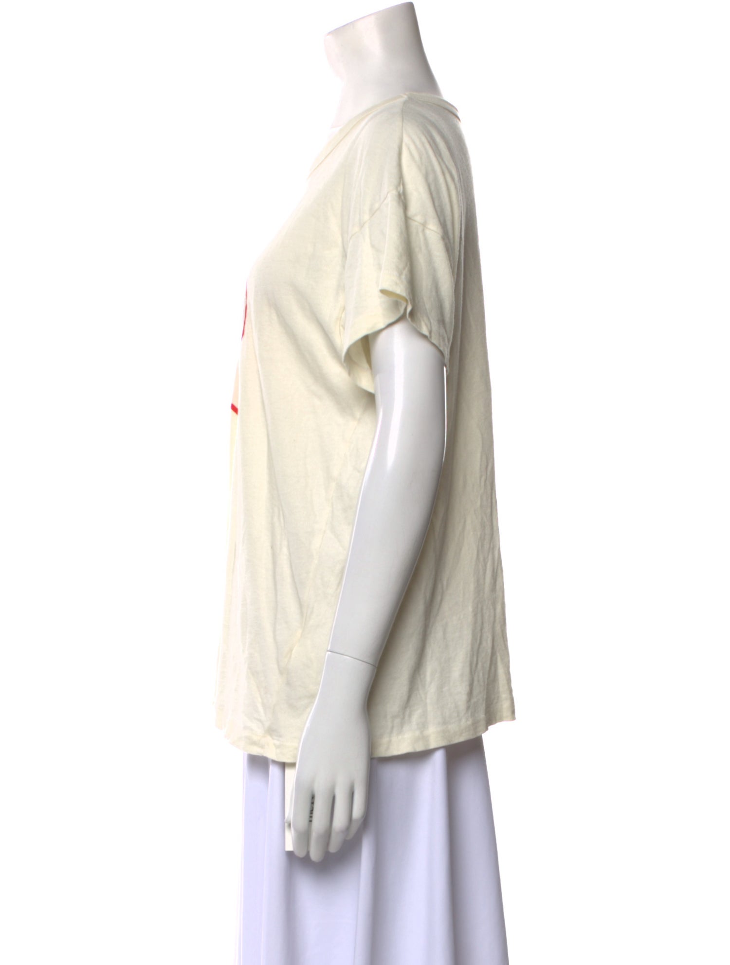 The Great Graphic Print Scoop Neck T-Shirt