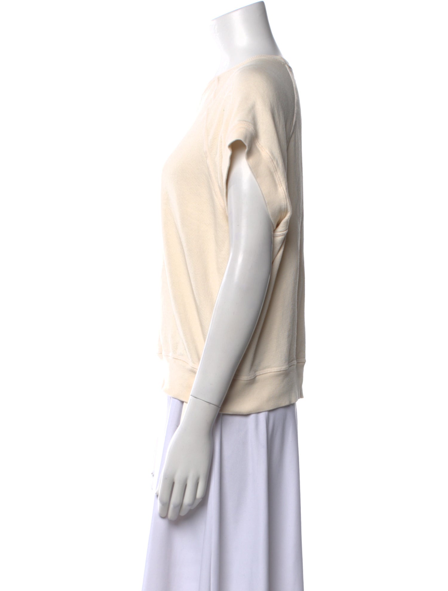 The Great Crew Neck Short Sleeve Sweatshirt