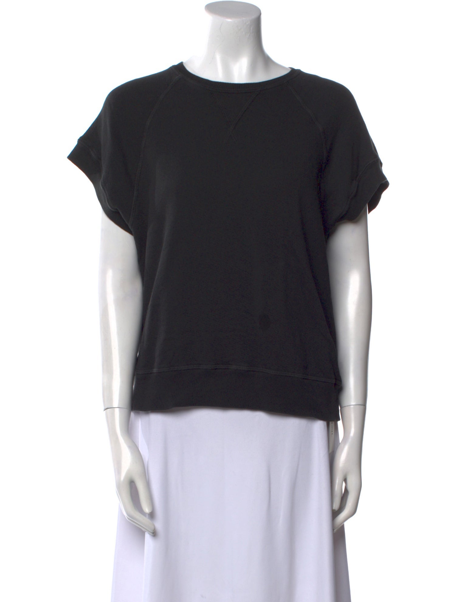 The Great Crew Neck Short Sleeve Sweatshirt