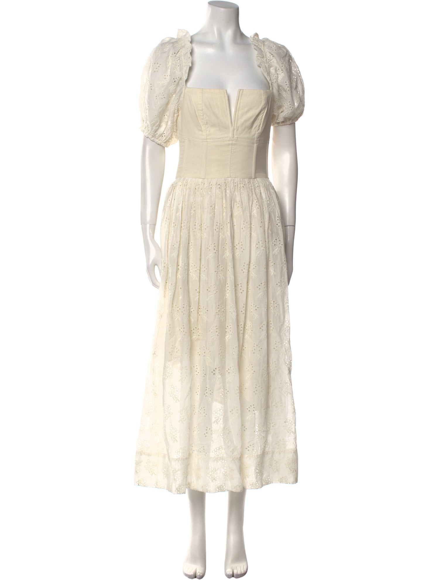 The Great Square Neckline Long Dress