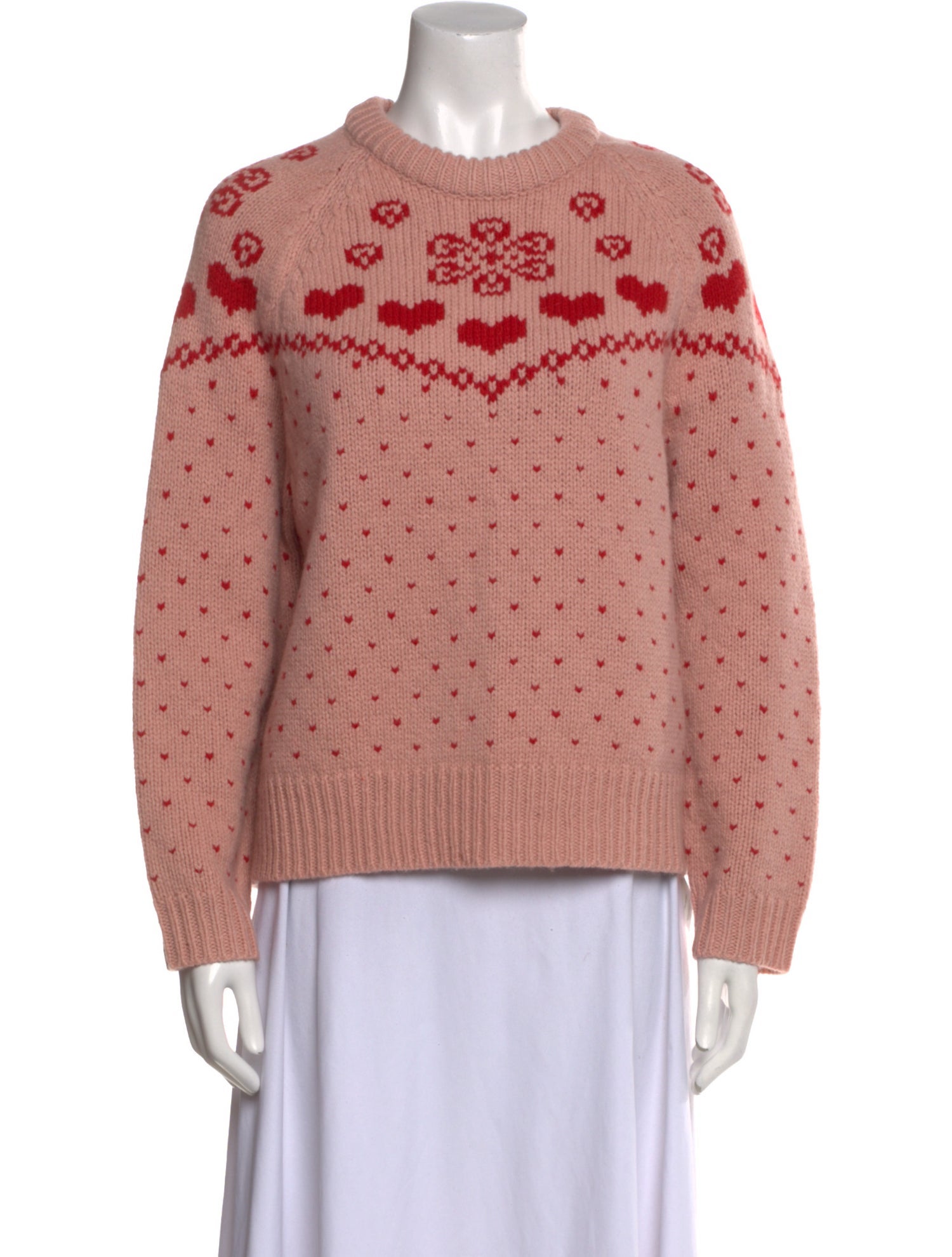 The Great Lambswool Printed Sweater