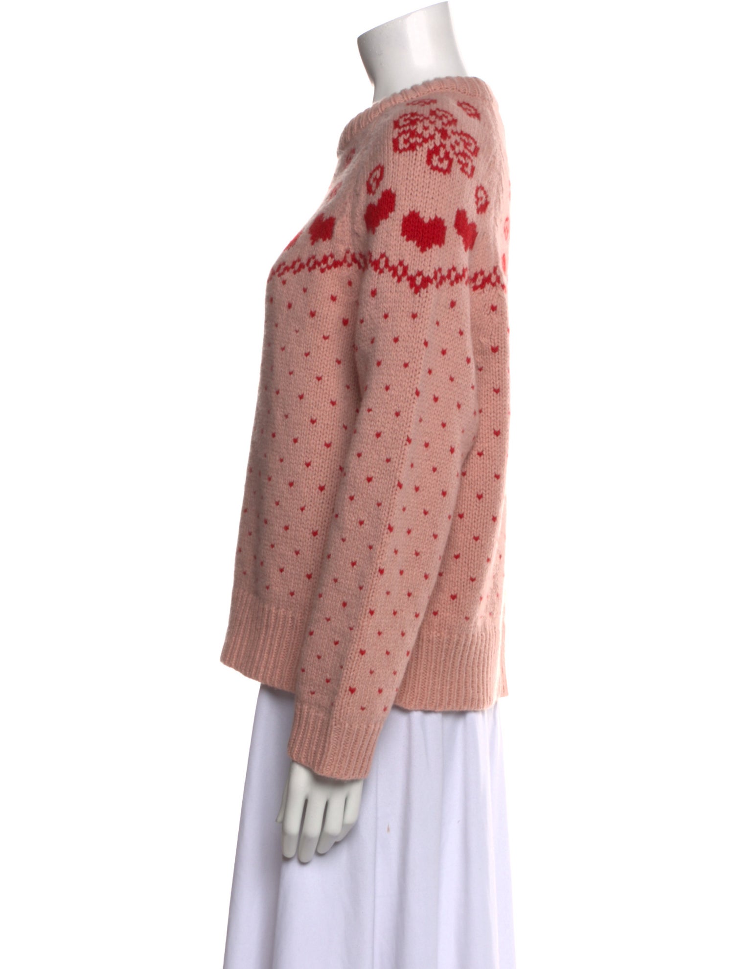 The Great Lambswool Printed Sweater