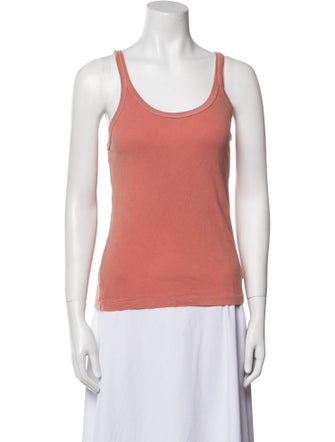 The Great Scoop Neck Sleeveless Top