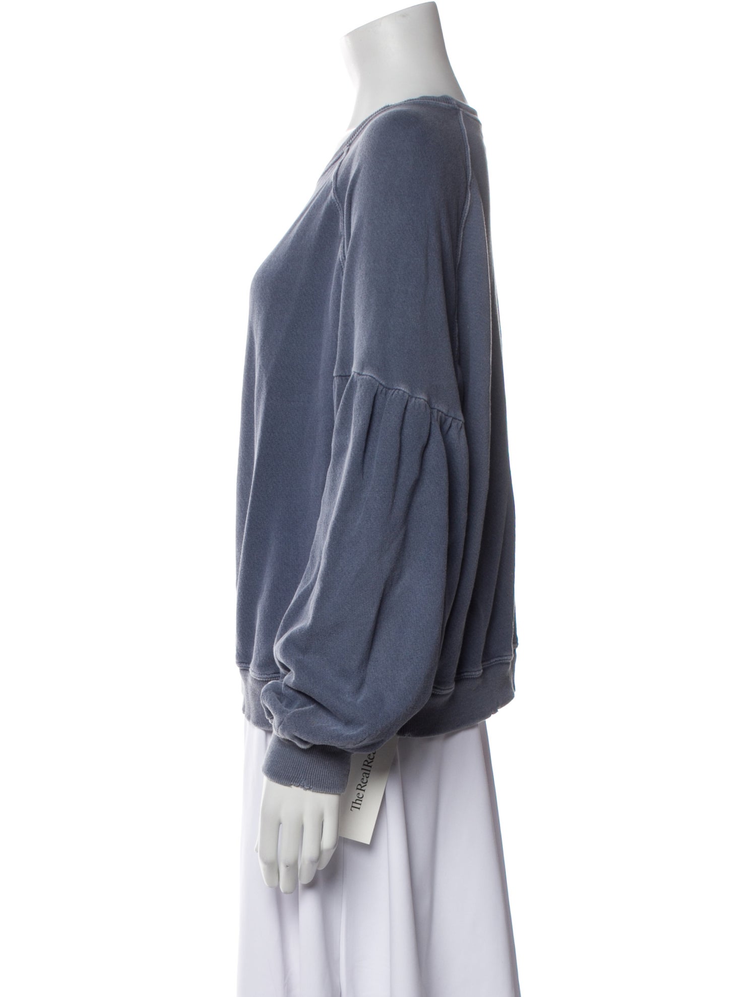 The Great Scoop Neck Long Sleeve Sweatshirt