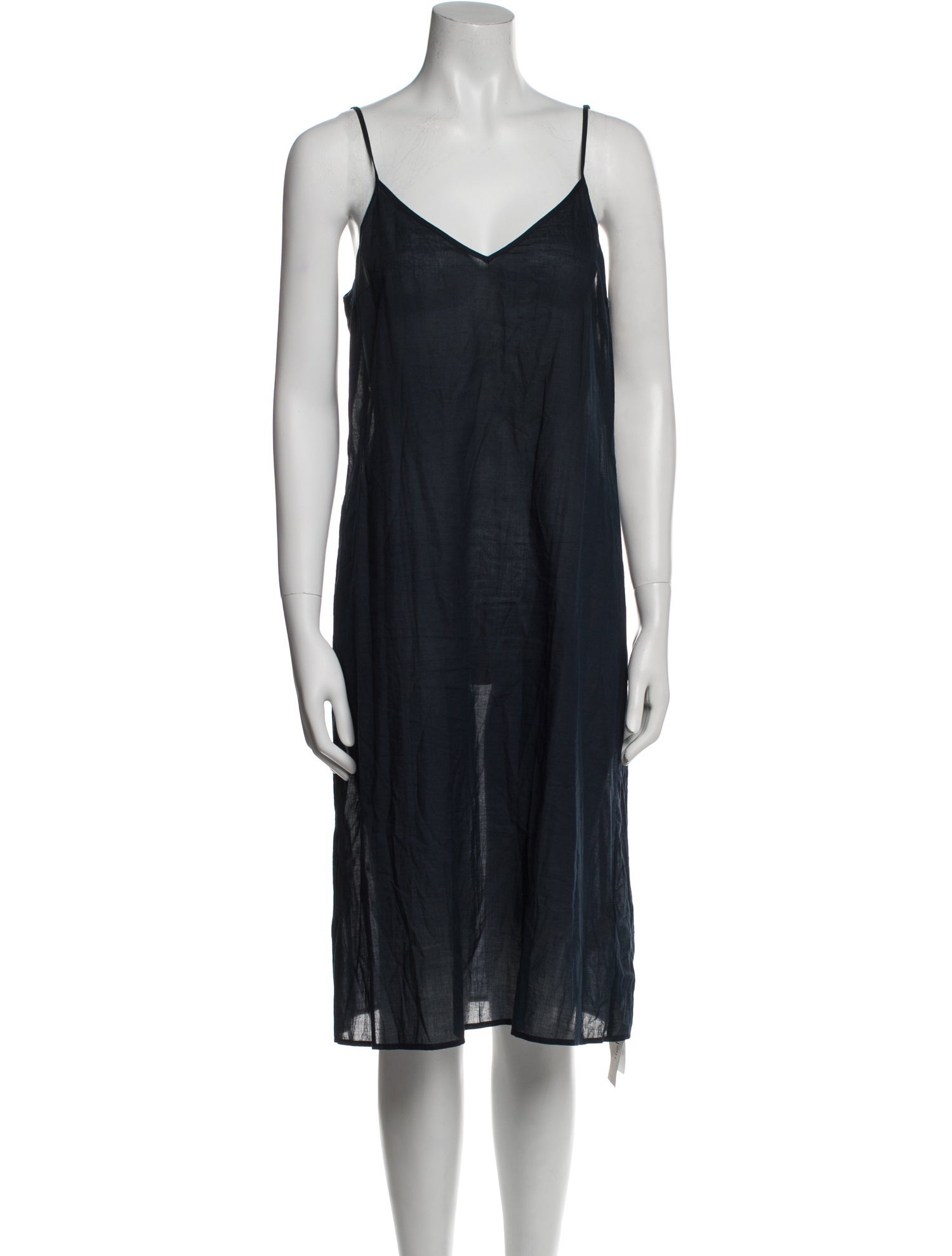 The Great V-Neck Midi Length Dress