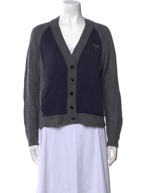 The Great Colorblock Pattern V-Neck Sweater