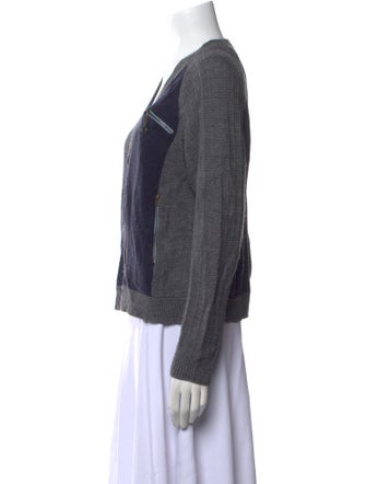 The Great Colorblock Pattern V-Neck Sweater