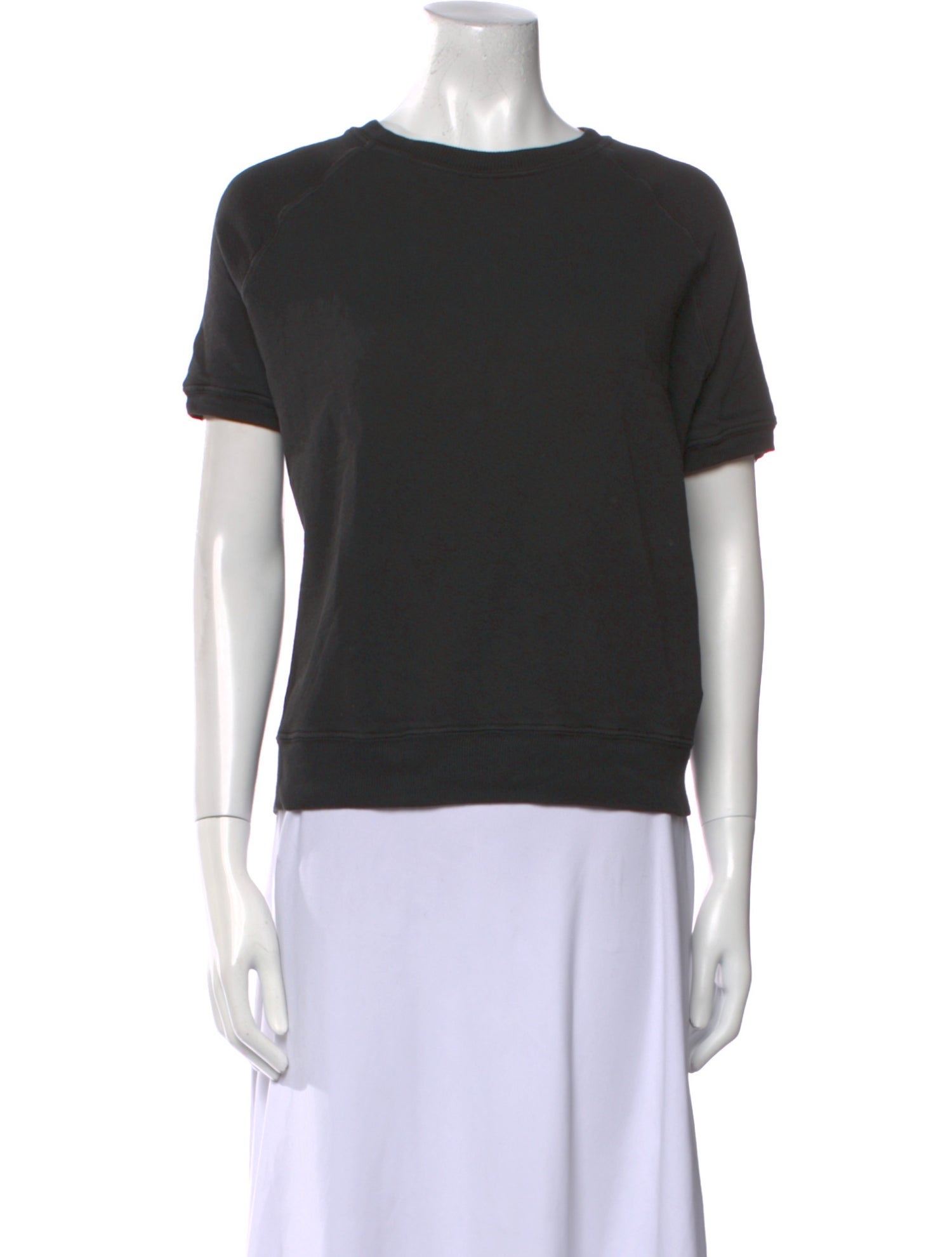 The Great Crew Neck Short Sleeve Sweatshirt