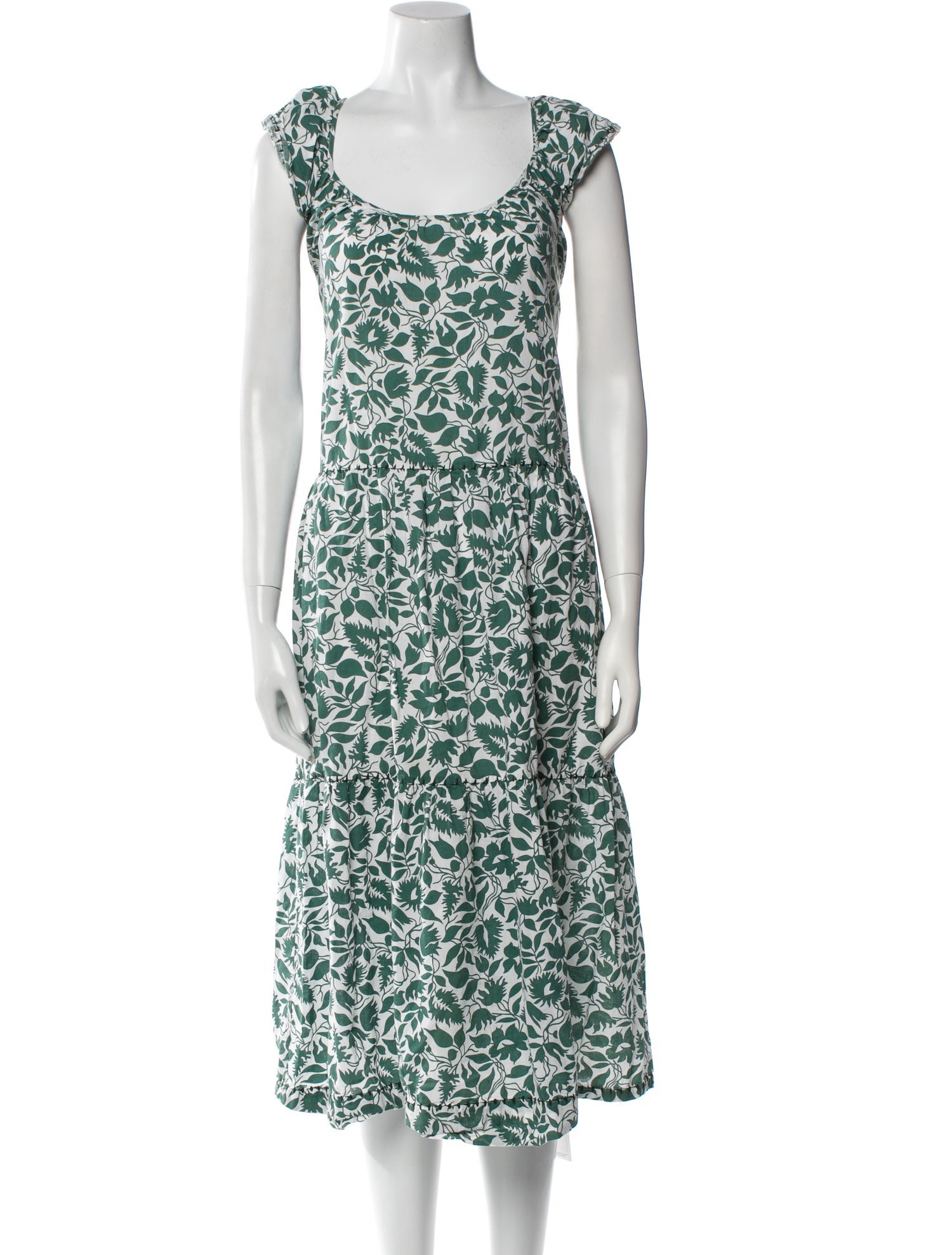 The Great Printed Midi Length Dress