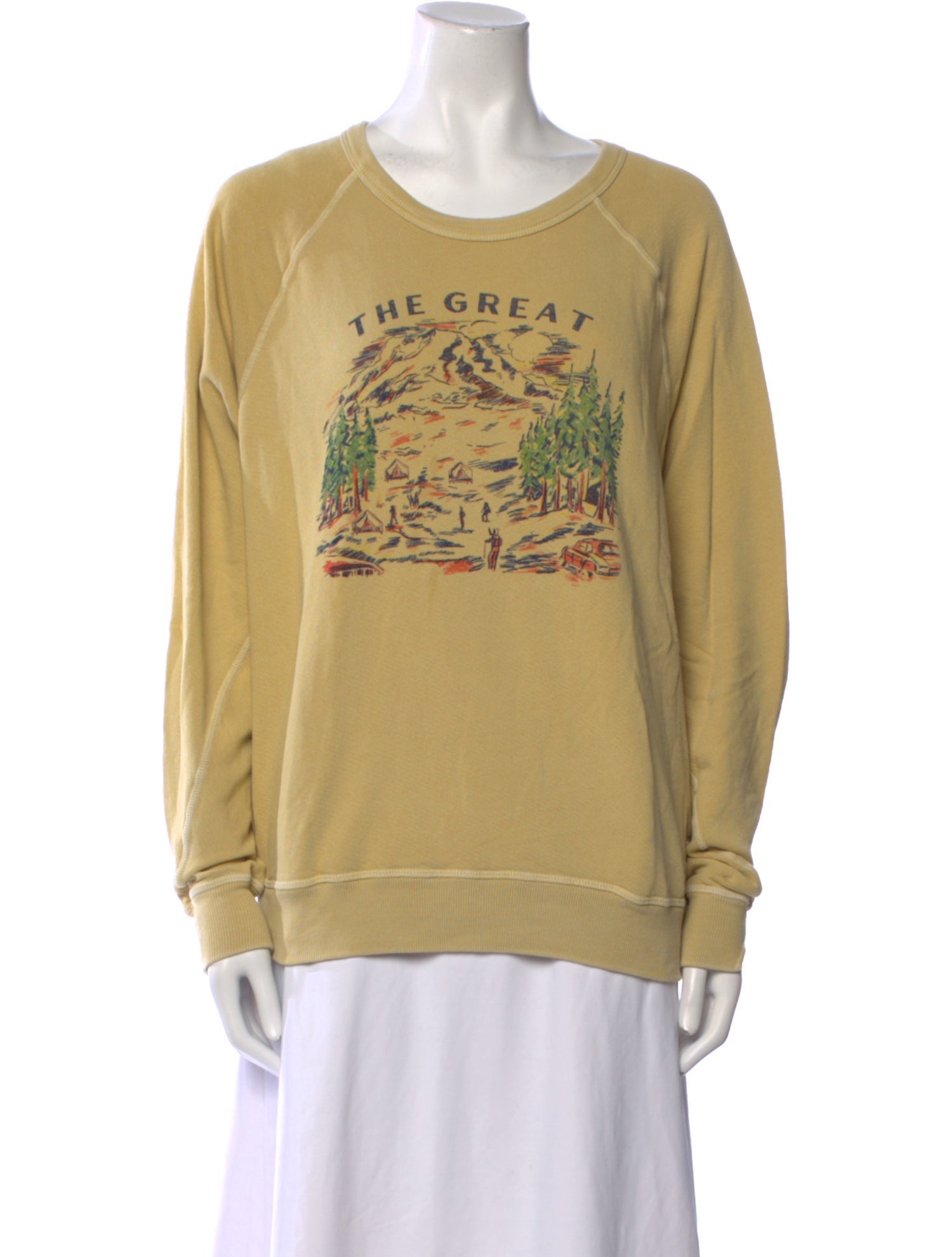 The Great Graphic Print Crew Neck Sweatshirt