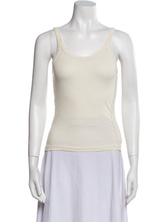 The Great Scoop Neck Sleeveless Top