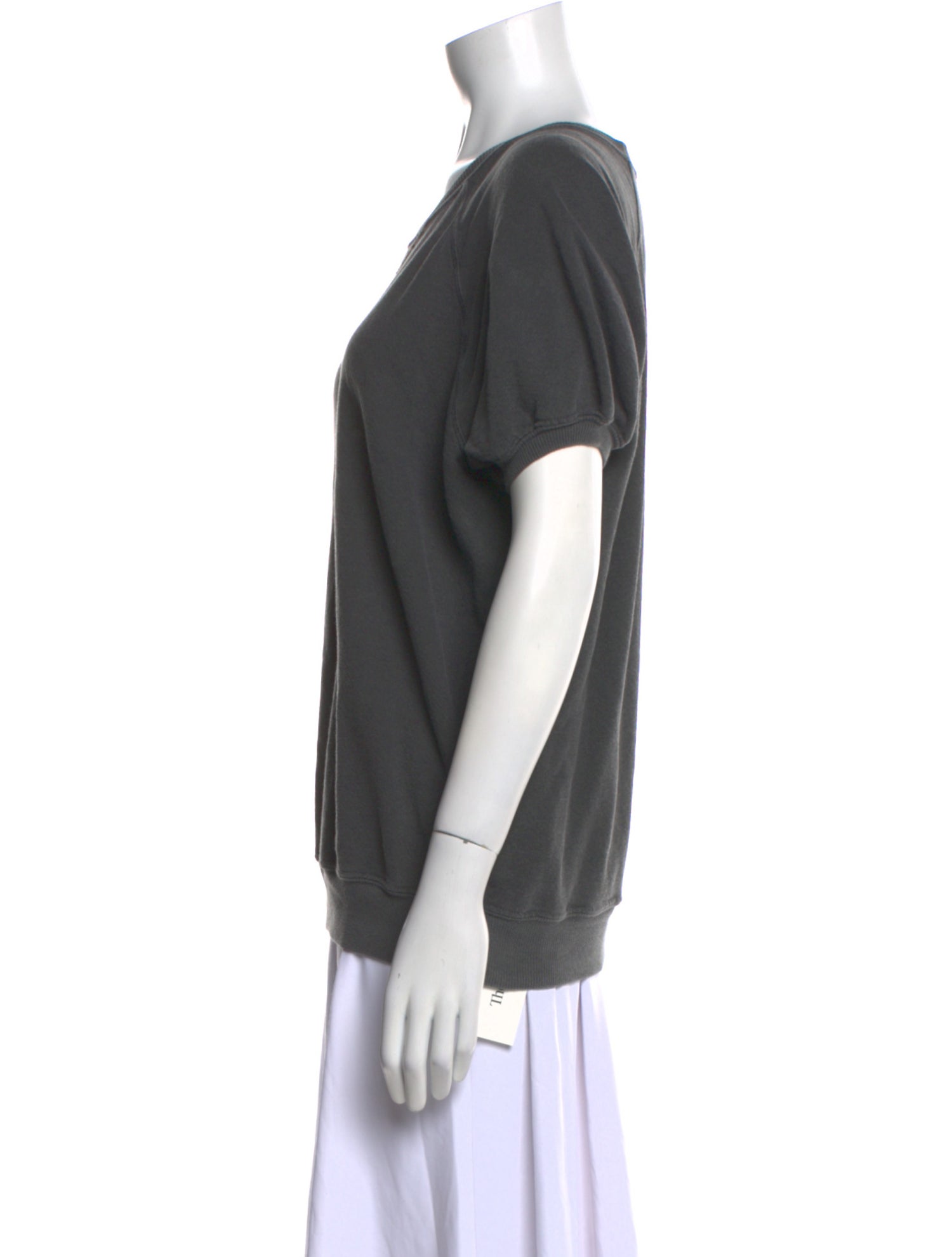 The Great Crew Neck Short Sleeve Sweatshirt