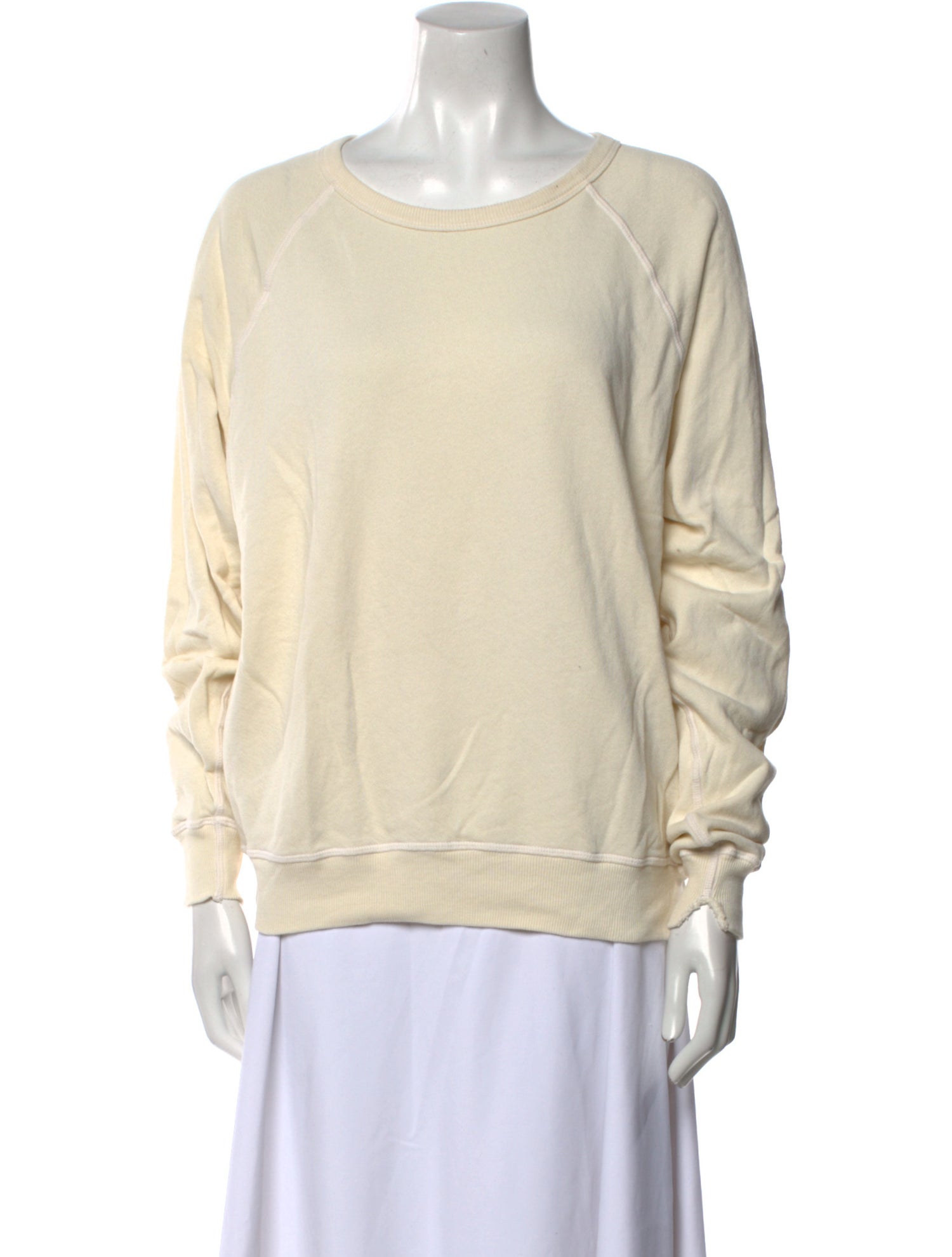 The Great Scoop Neck Long Sleeve Sweatshirt